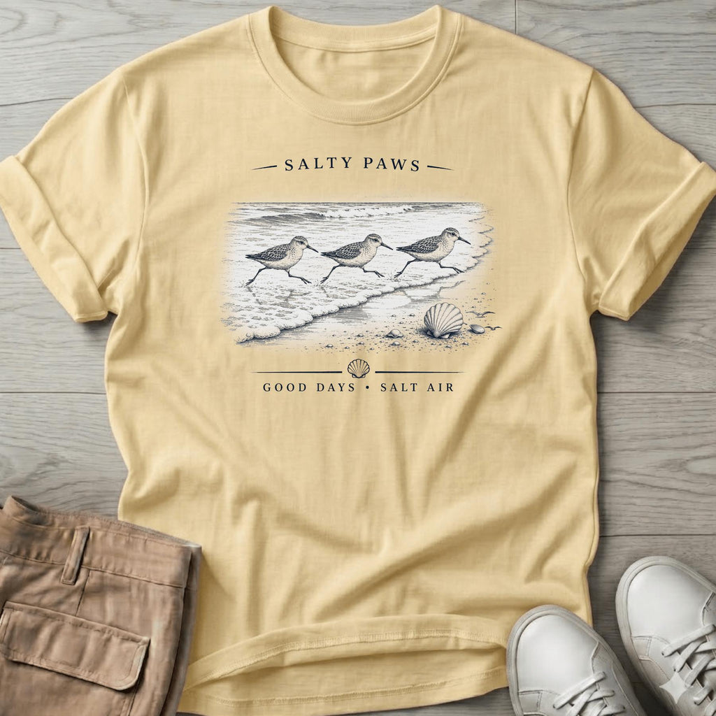 Running Sandpipers (aren't they always?) T-Shirt Vacation