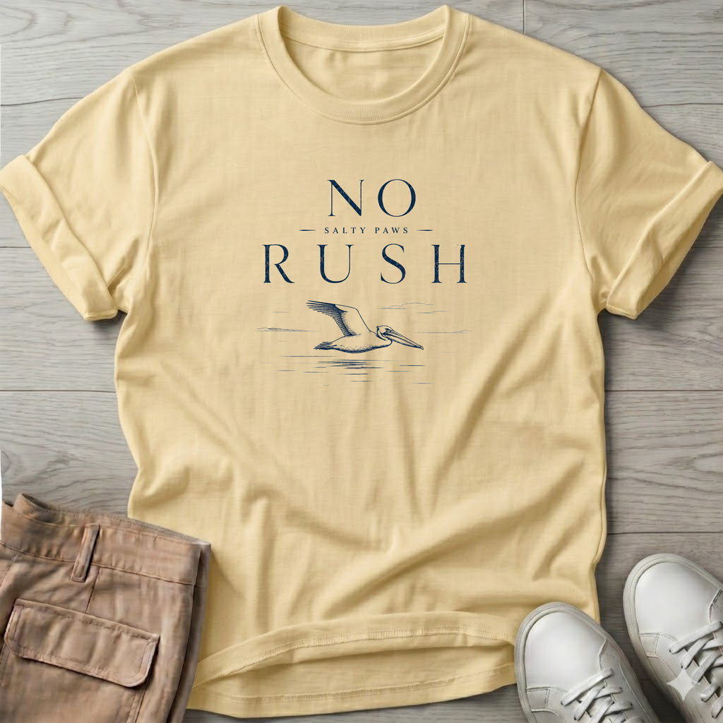 No Rush T-Shirt — Art Tee