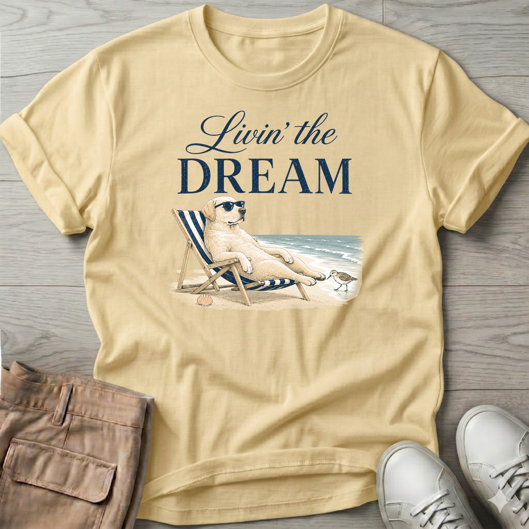 Livin the Dream Golden T-Shirt
