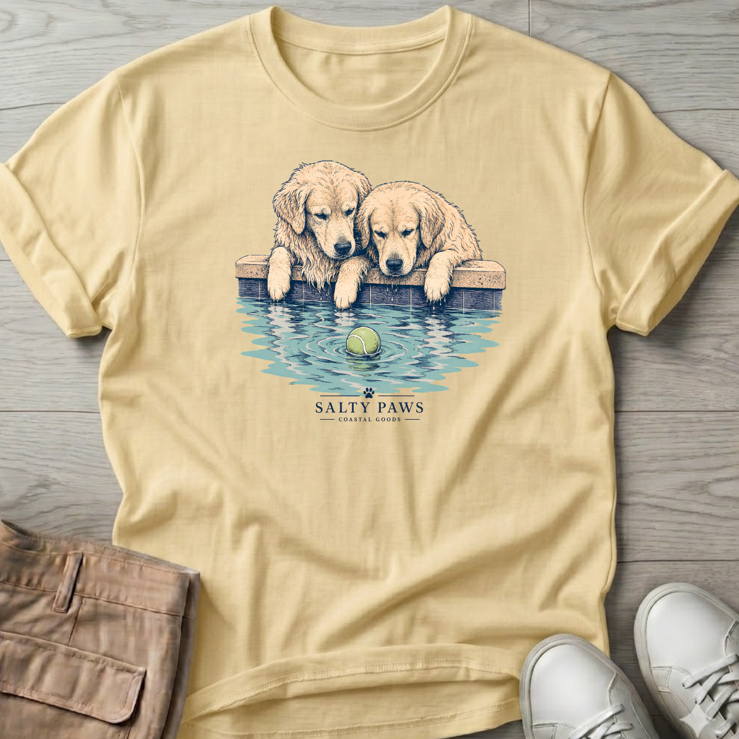 Retrievers & Green Ball T-Shirt