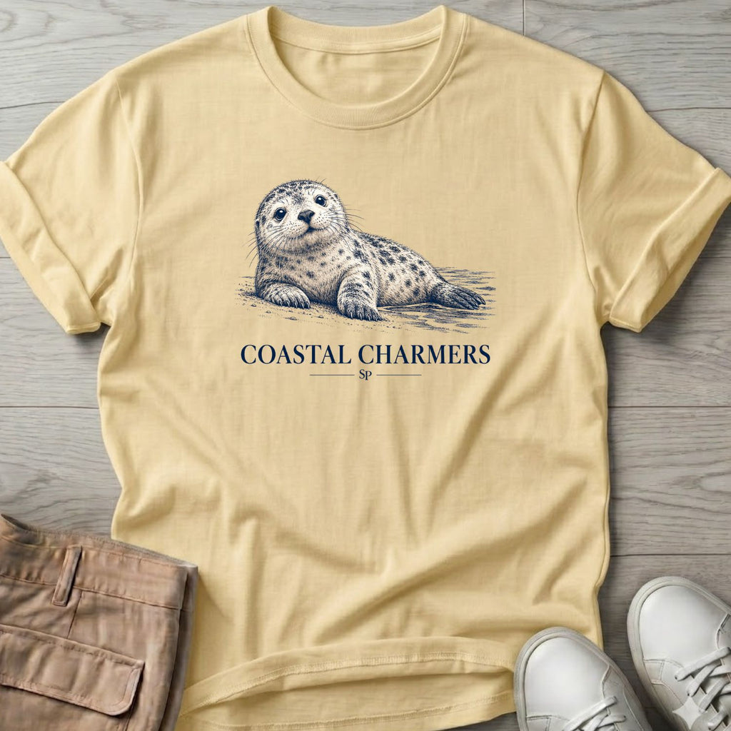 Coastal Charmer Harbor Seal Pup T-Shirt