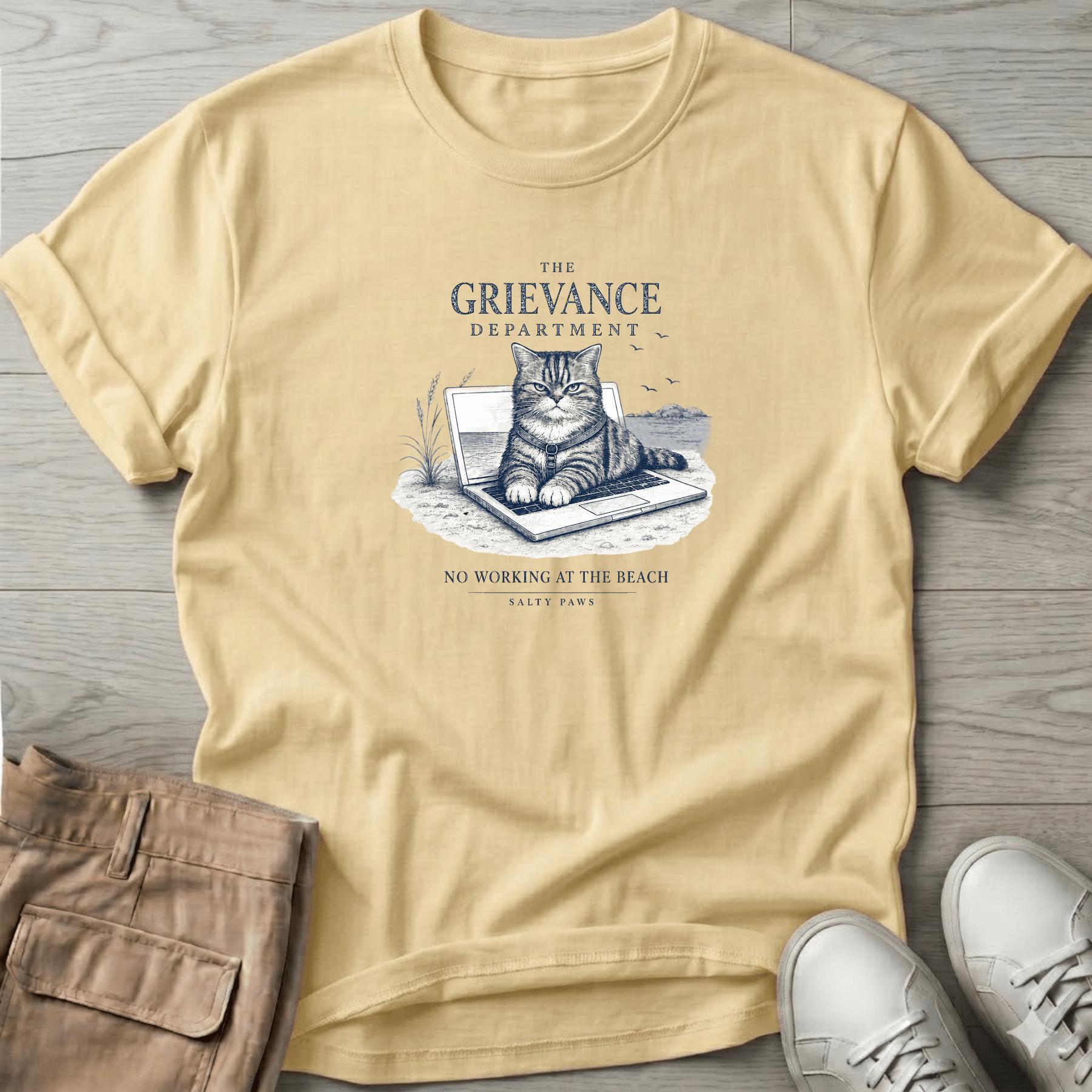 Grievance No Working Cat T-Shirt