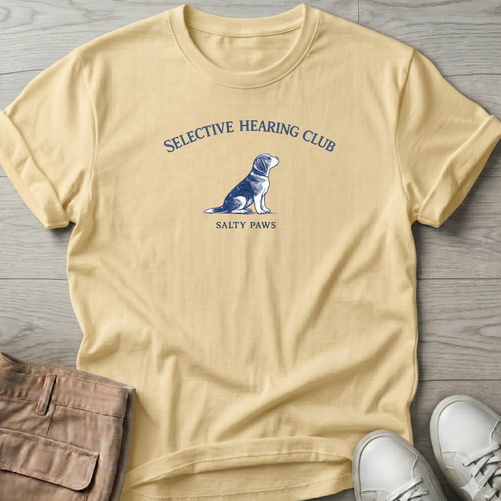Selective Hearing Beagle T-Shirt