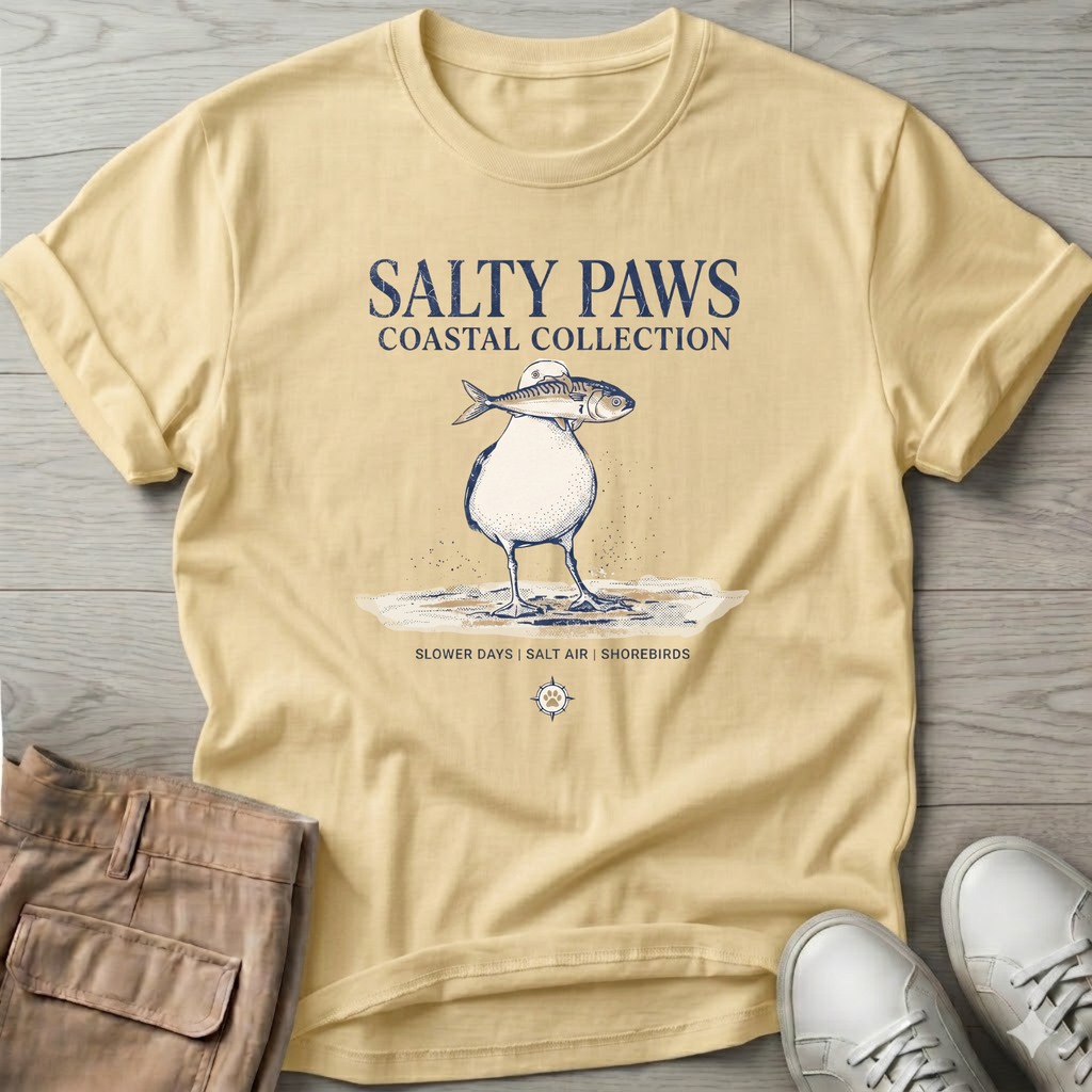 Sea Gull & Fish T-Shirt