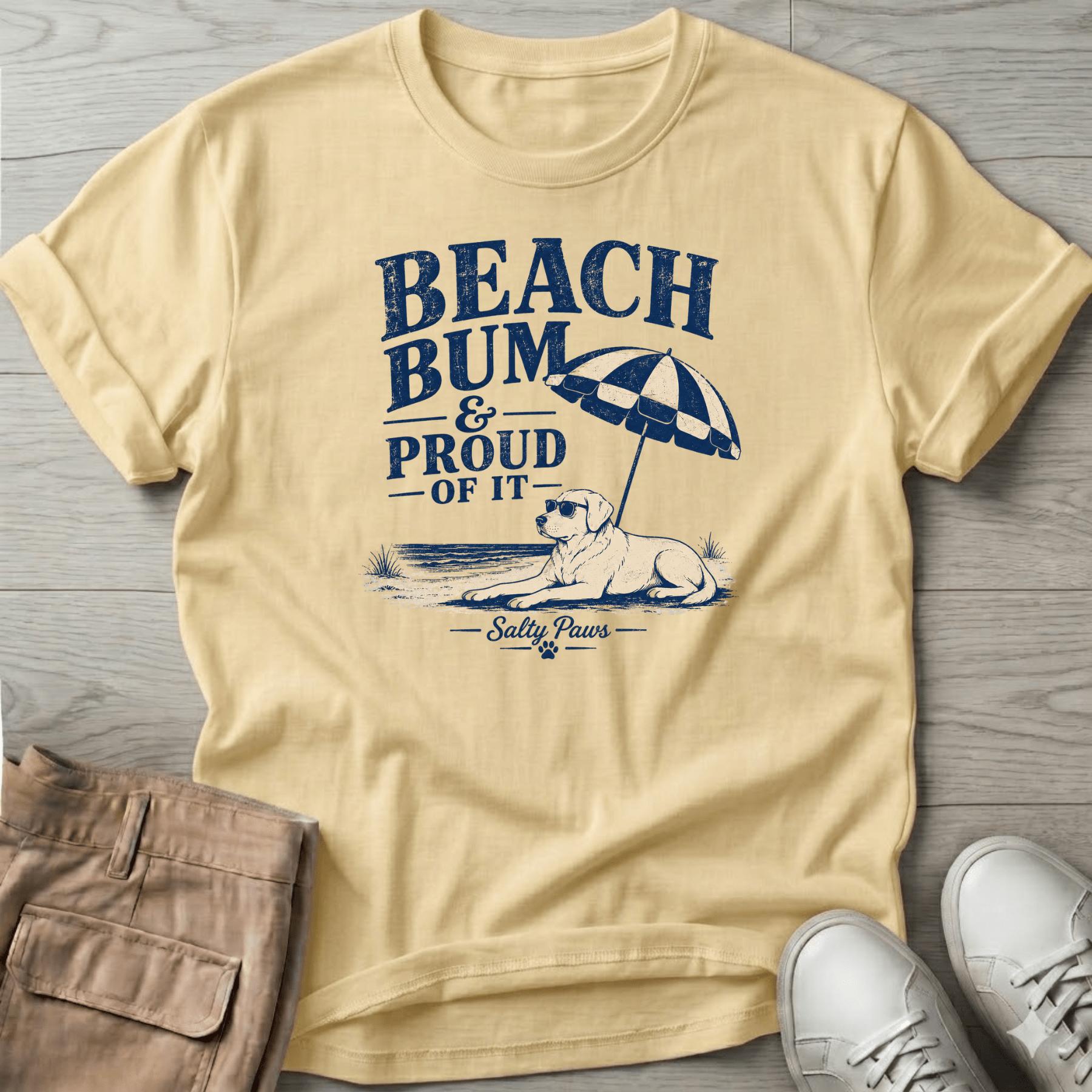 Beach Bum Dog T-Shirt