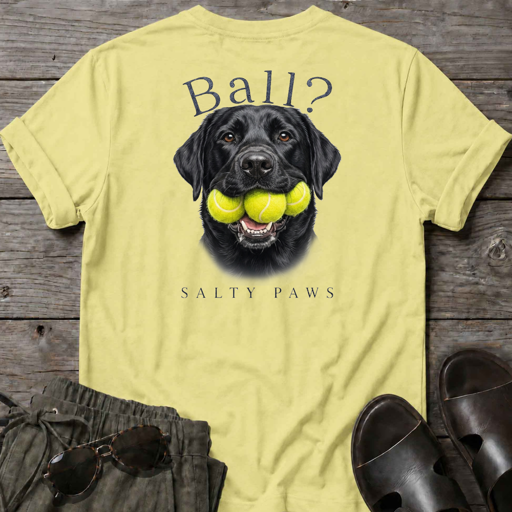 Ball? Black Lab T-Shirt