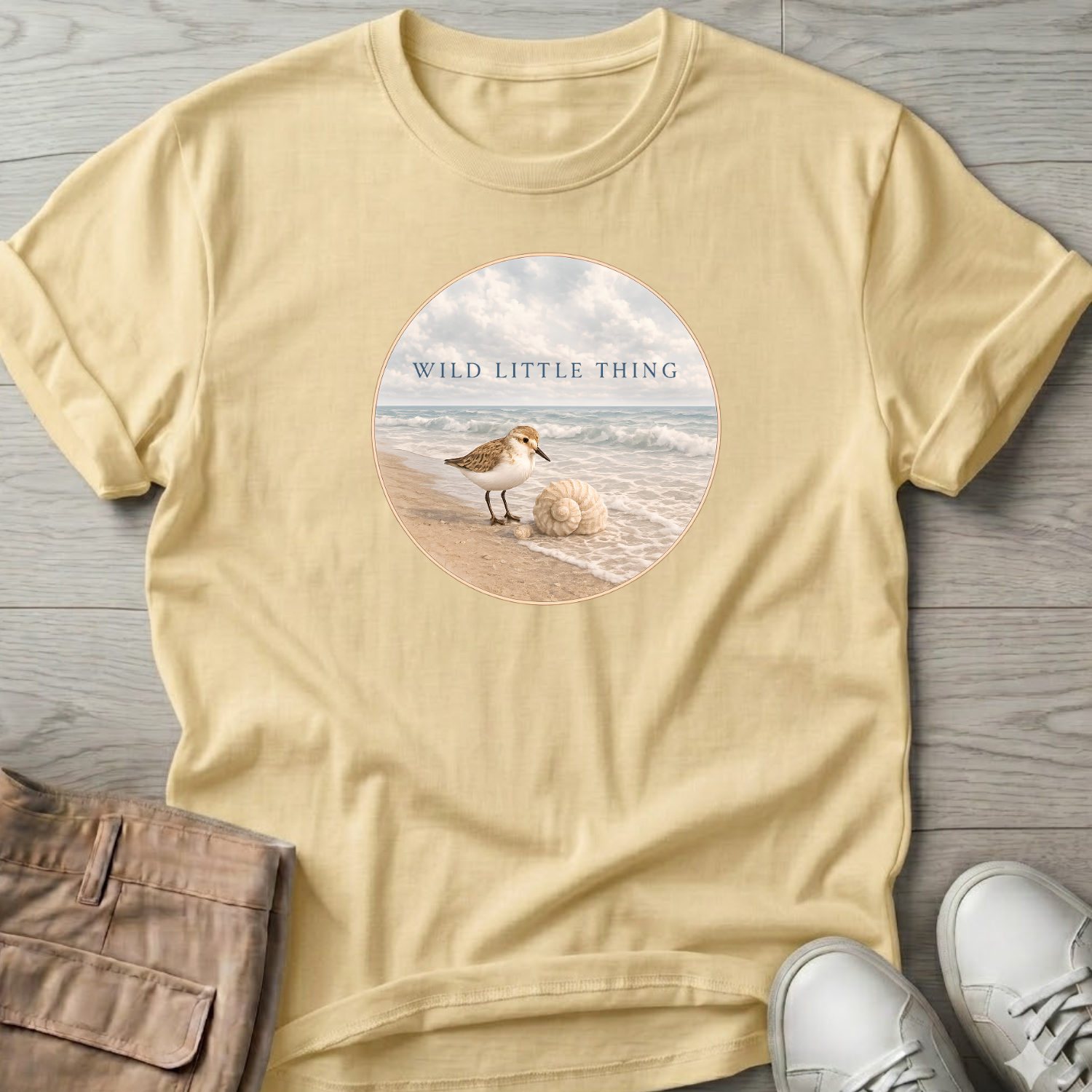 Wild Little Thing Sandpiper T-Shirt