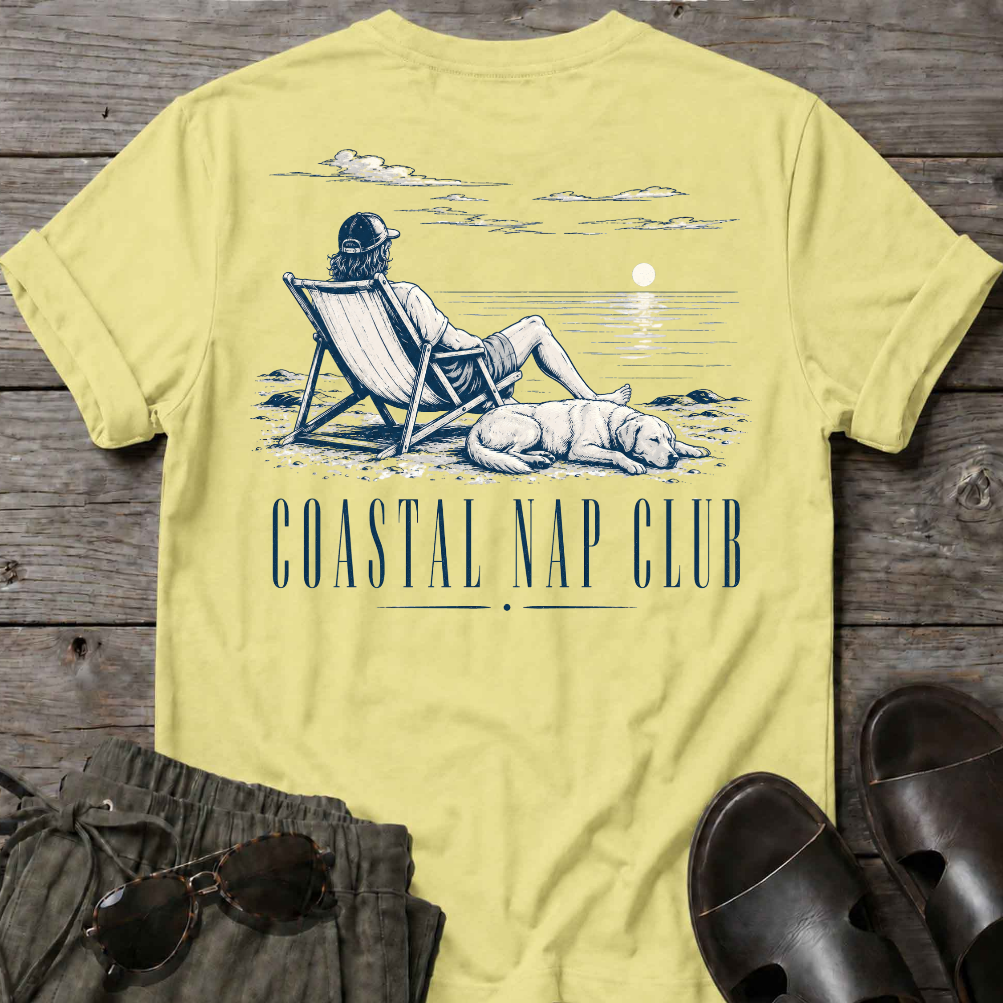 Coastal Nap Club Him T-Shirt