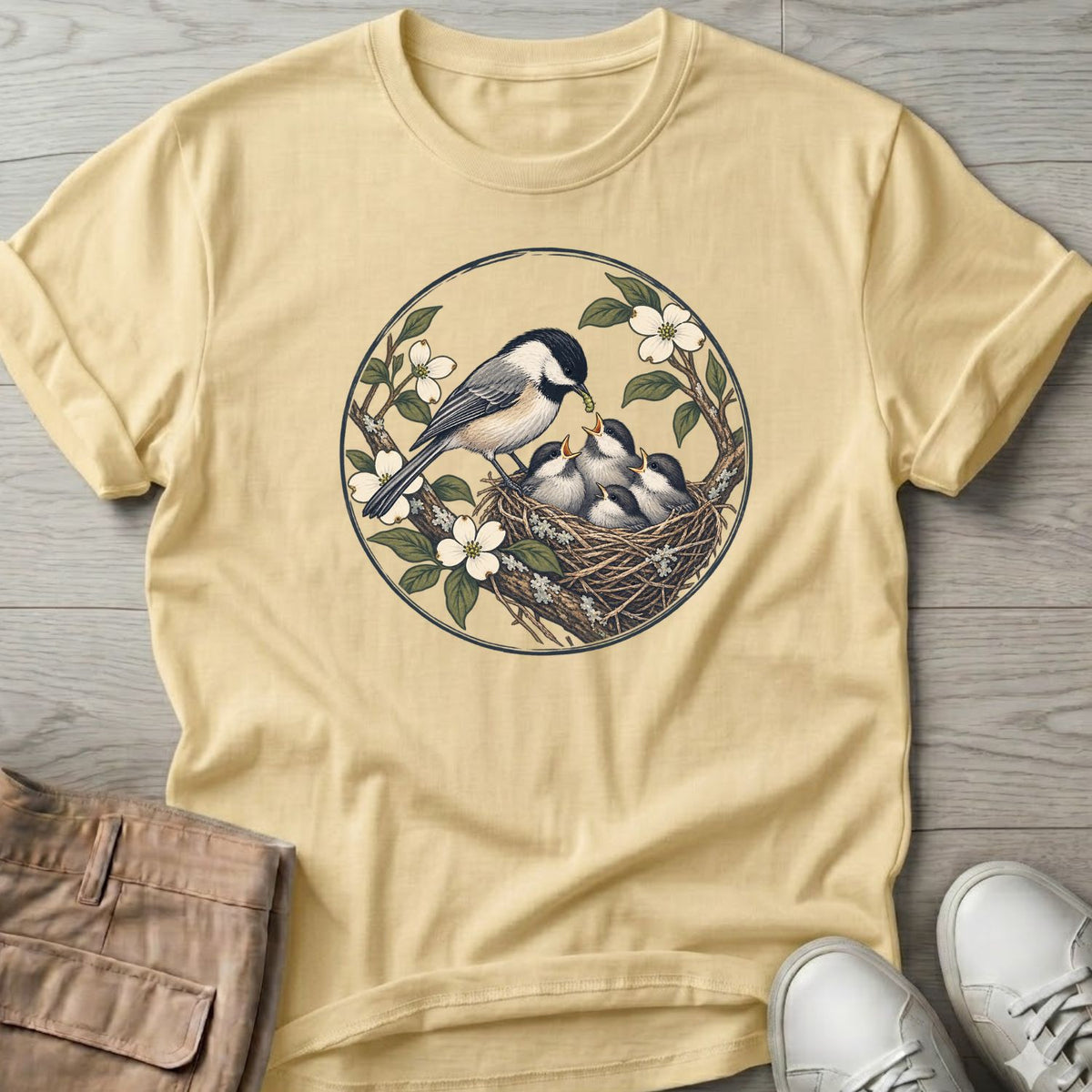 Chickadee & Chicks T-Shirt