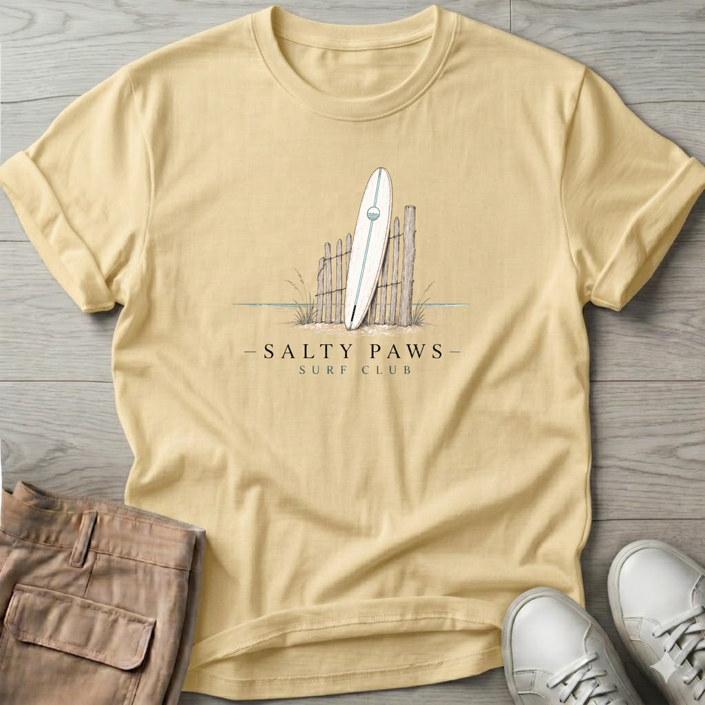 Salty Paws Surf Club T-Shirt