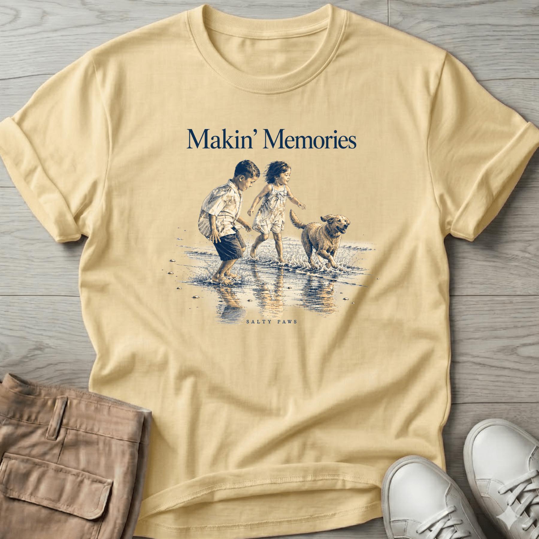 Makin Memories Children Dog T-Shirt Vacation