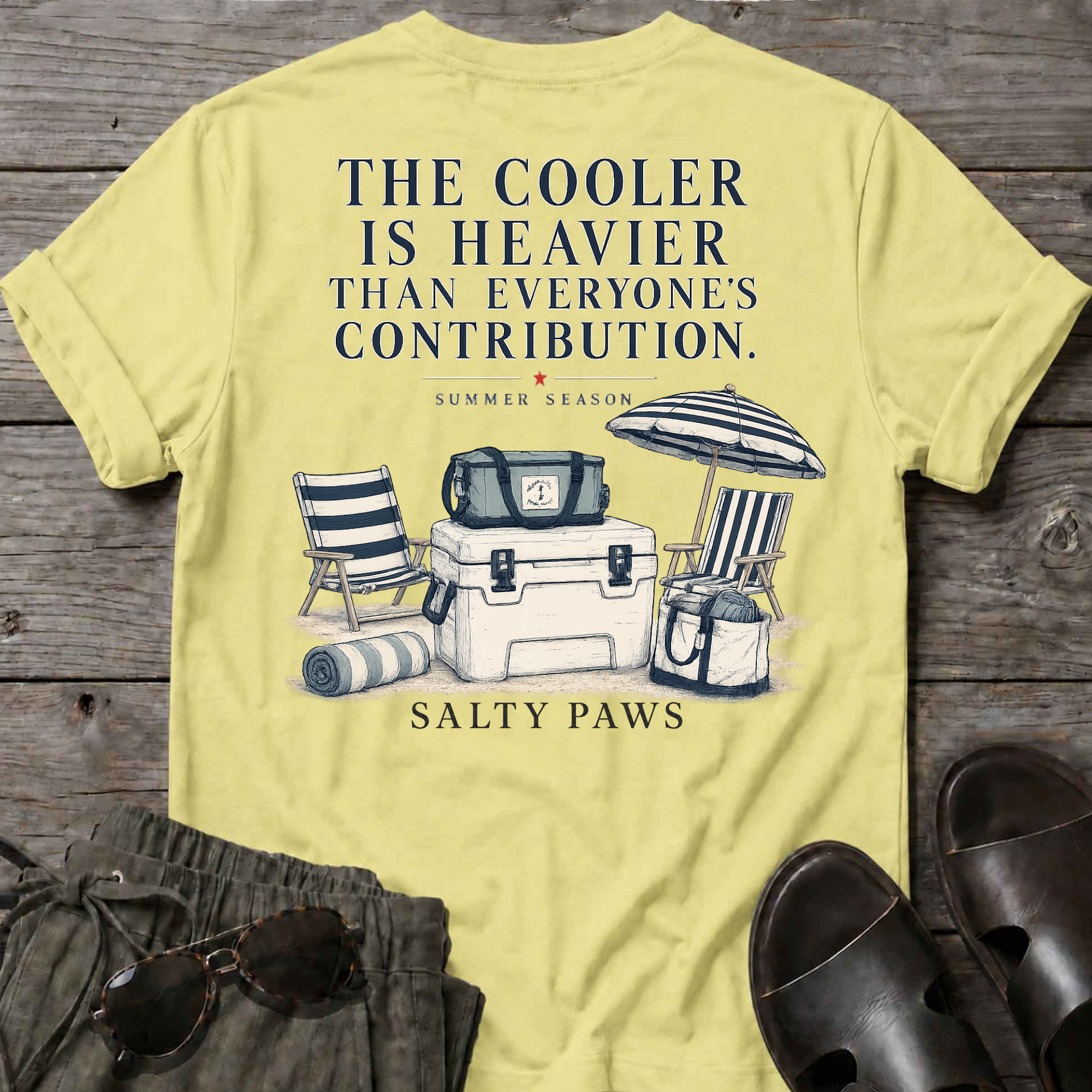 Cooler Heavier than Contribution T-Shirt