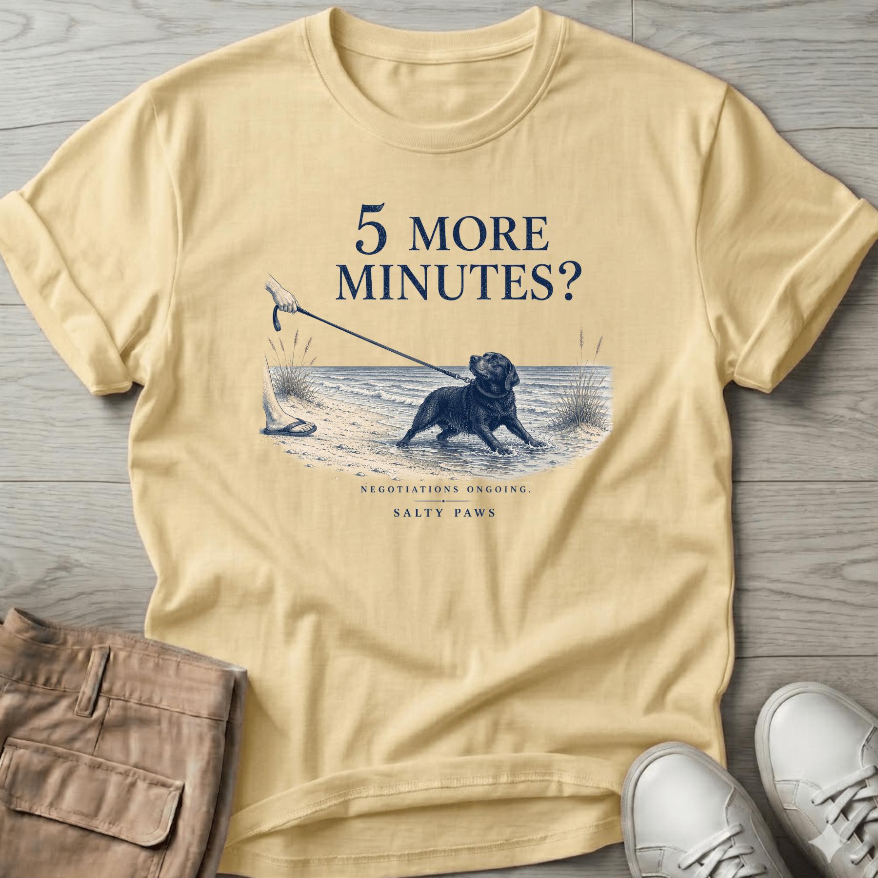 5 More Minutes? Labrador T-Shirt