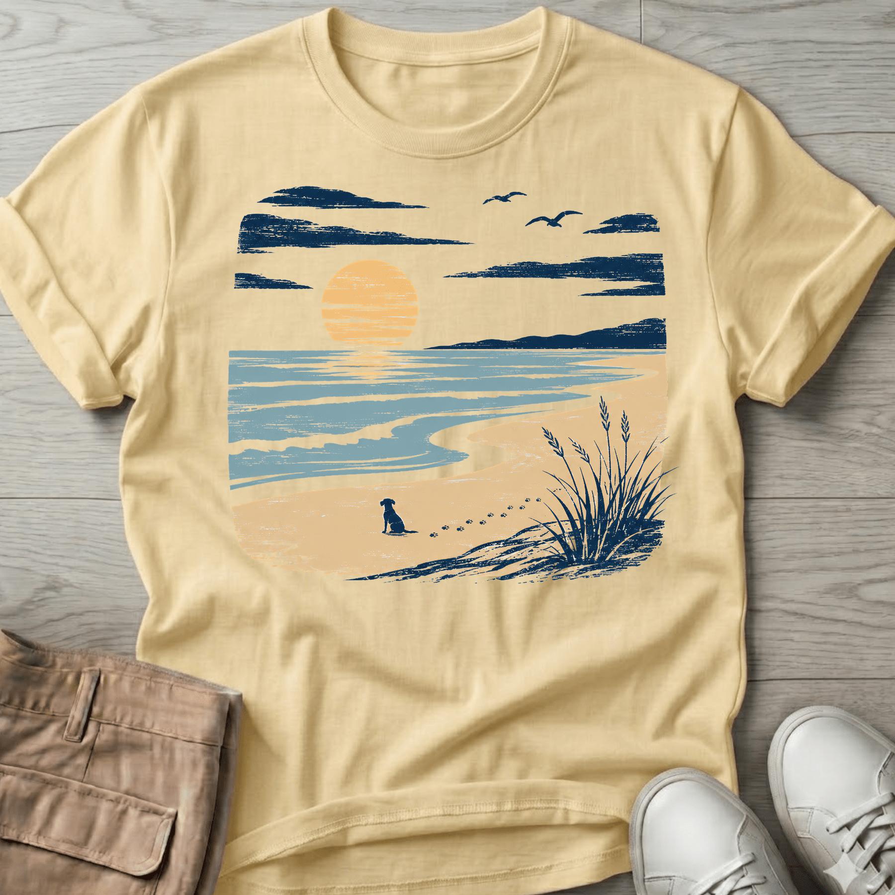 Coastal Sunset T-Shirt Vacation