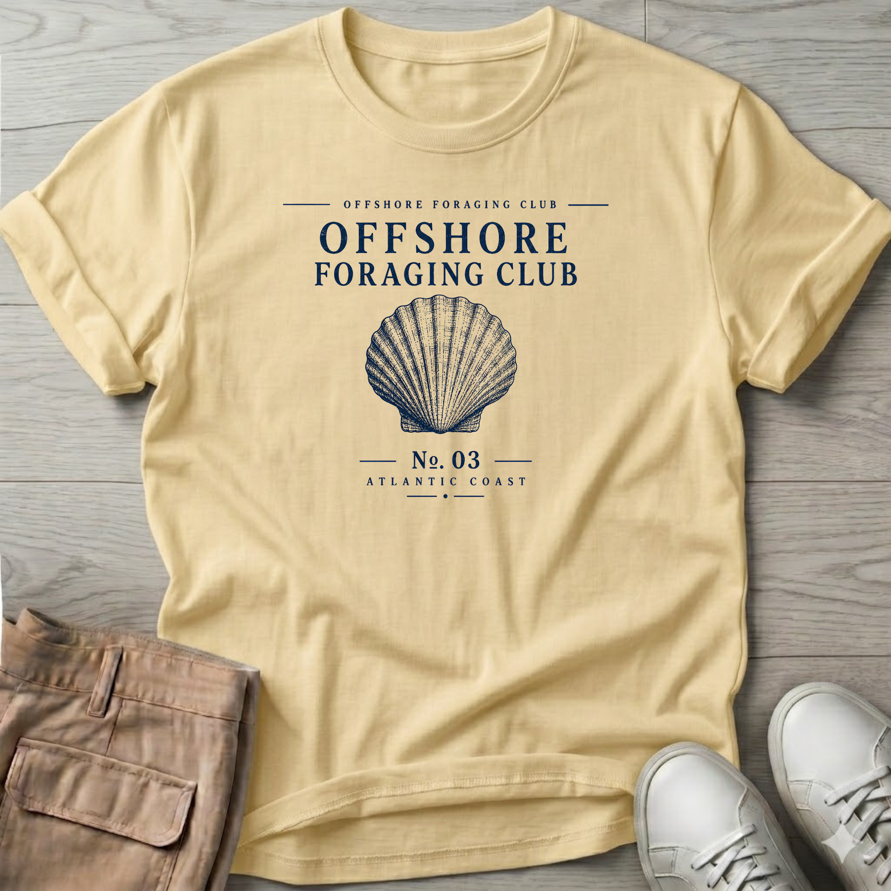 Offshore Foraging Oyster T-Shirt