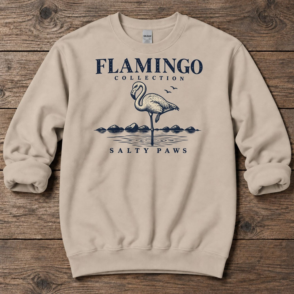 Flamingo Collection Midweight Sweatshirt in Sand