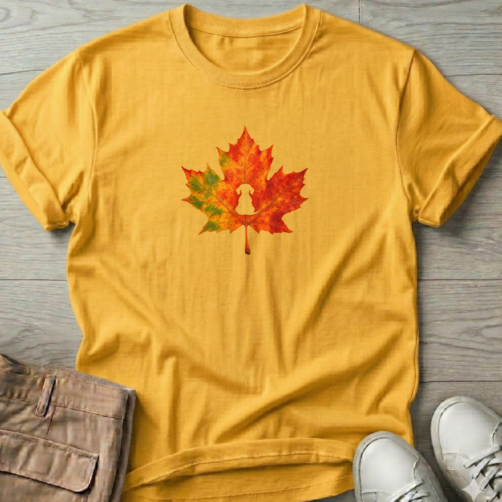 Dachshund Leaf T-Shirt in Daisy, Salty Paws coastal t-shirt