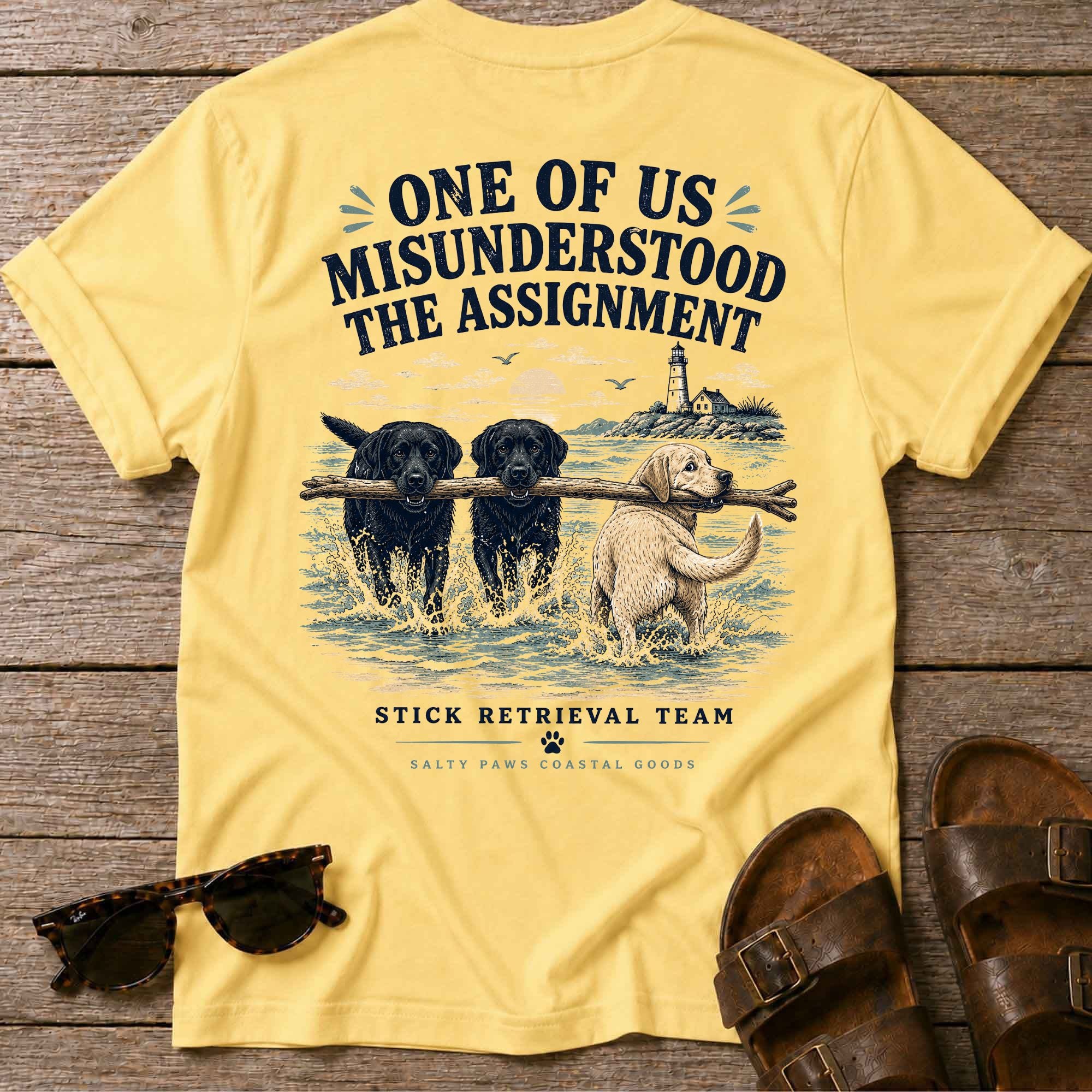 Misunderstood Assignment Labs Fetch T-Shirt