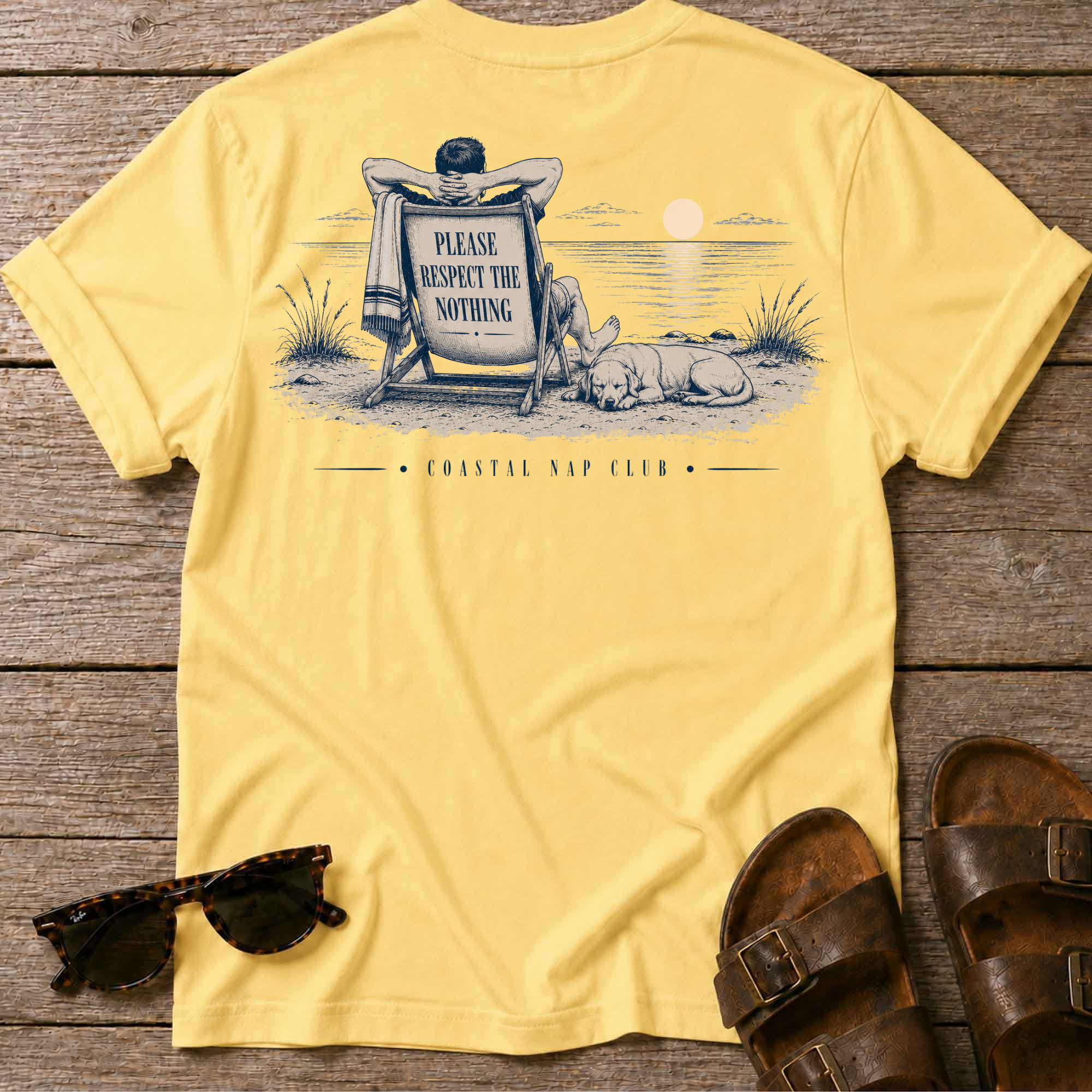 Please Respect Nothing 3 Back T-Shirt