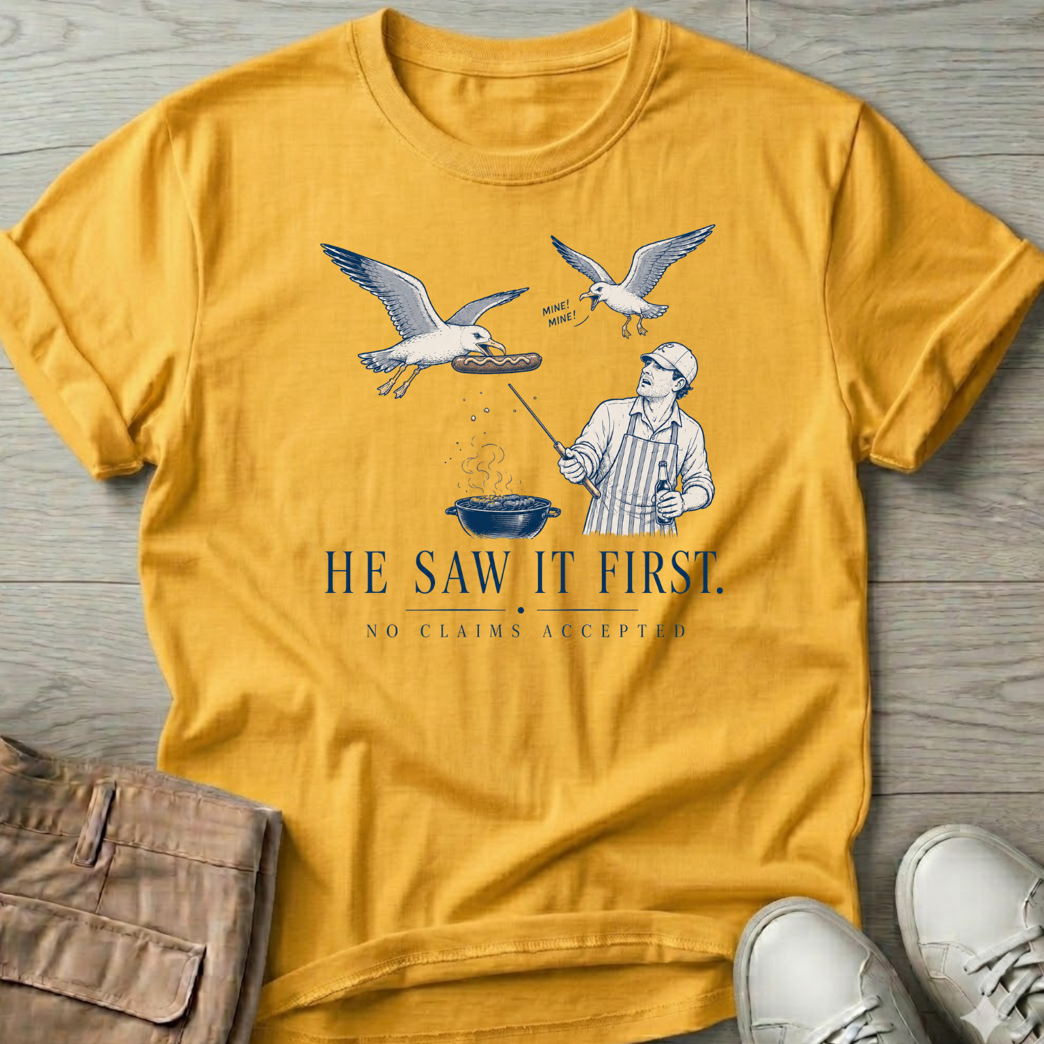 He saw it first T-Shirt