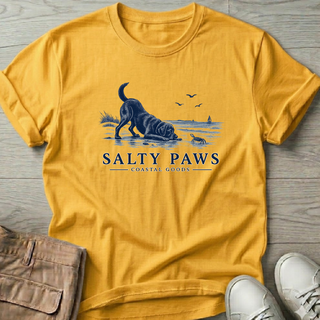 Black Lab vs Crab T-Shirt