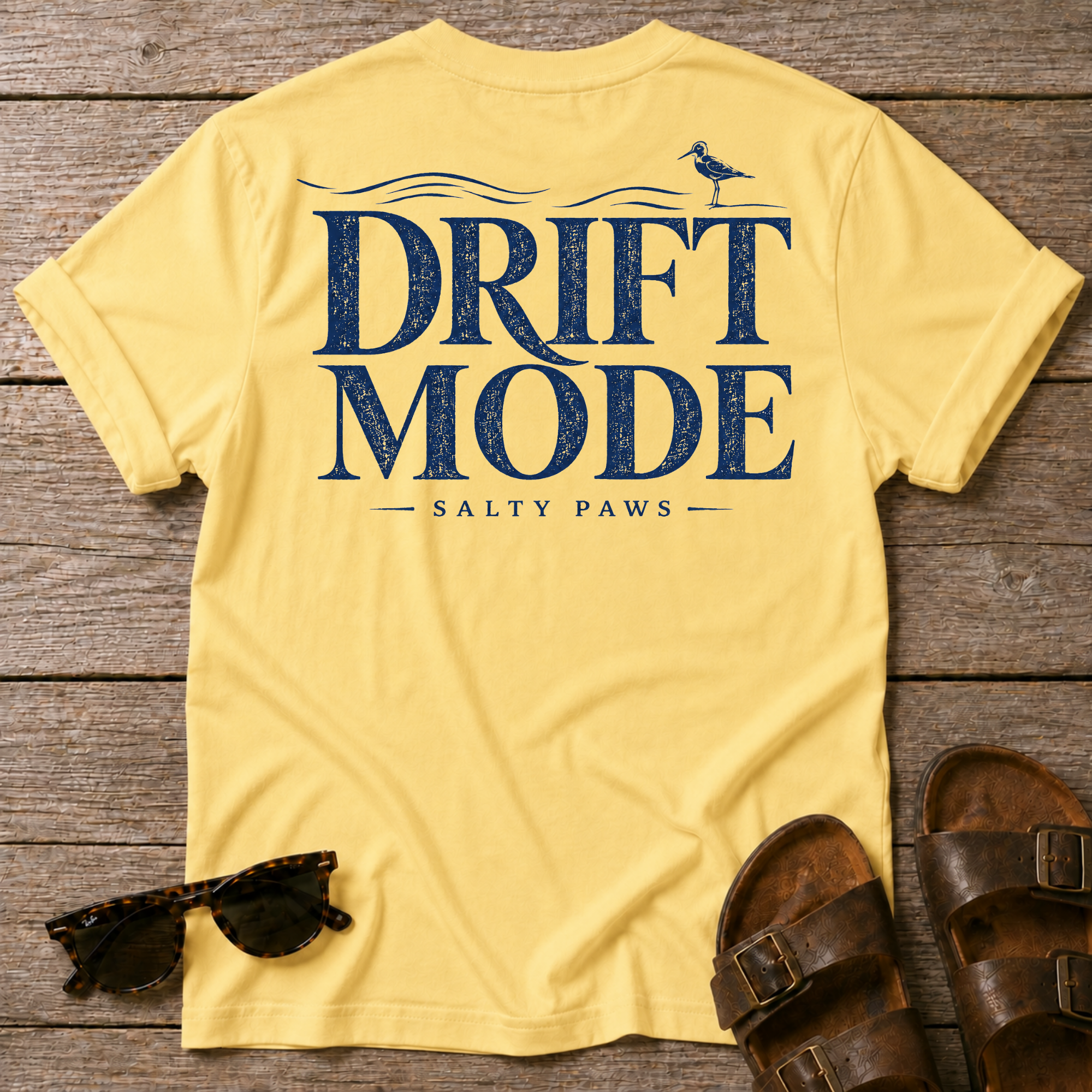 Drift Mode bird BACK DESIGN T-Shirt