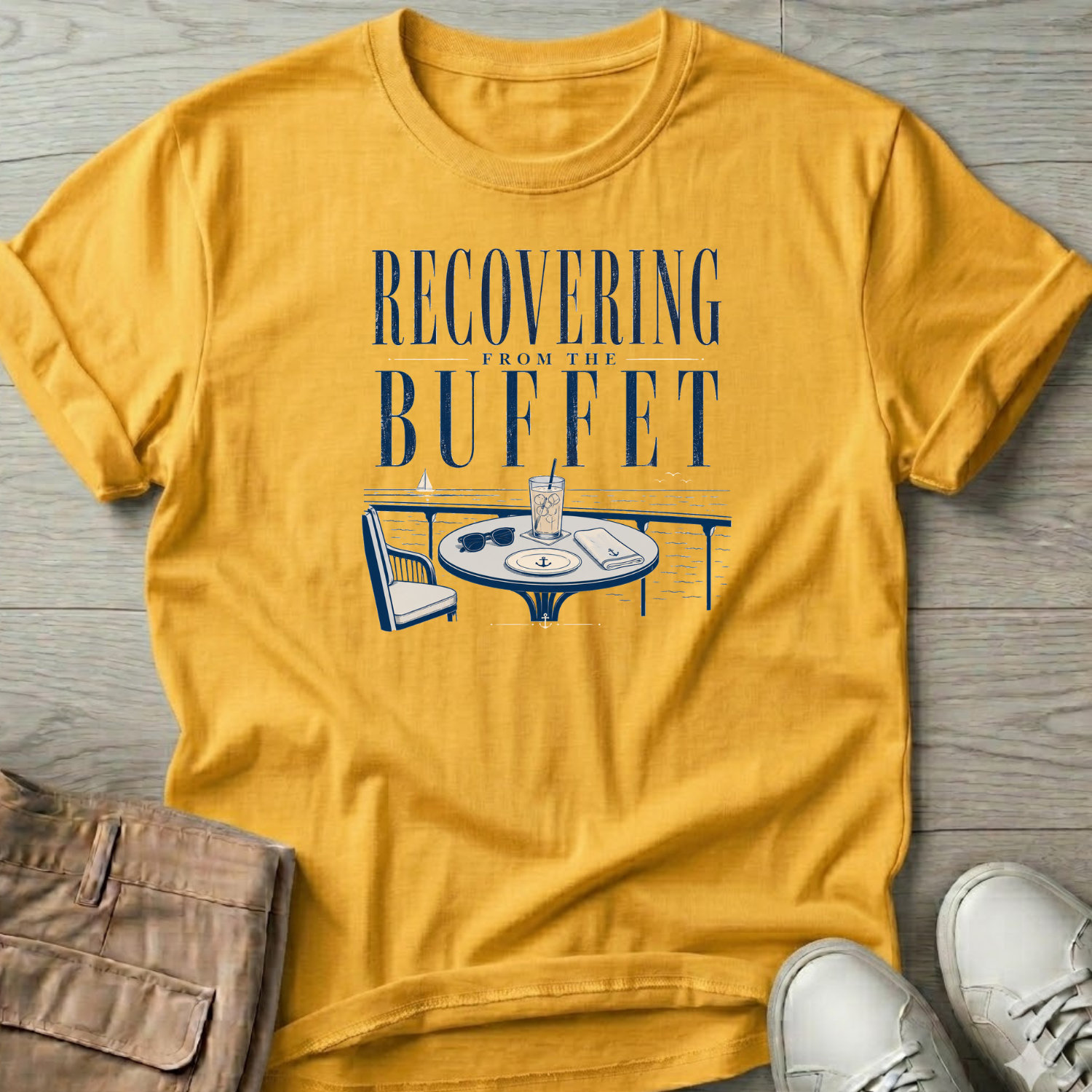 Recovering from Buffet Cruise T-Shirt