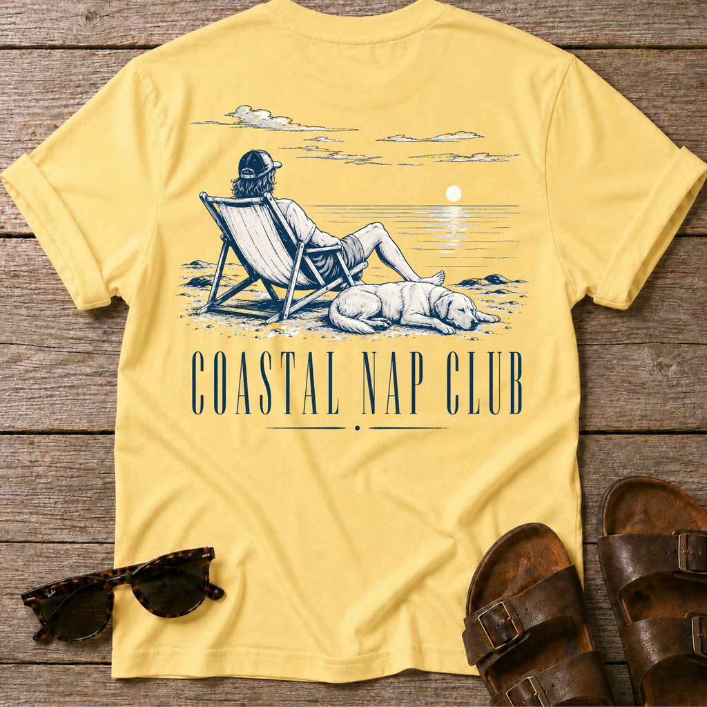 Coastal Nap Club Him T-Shirt