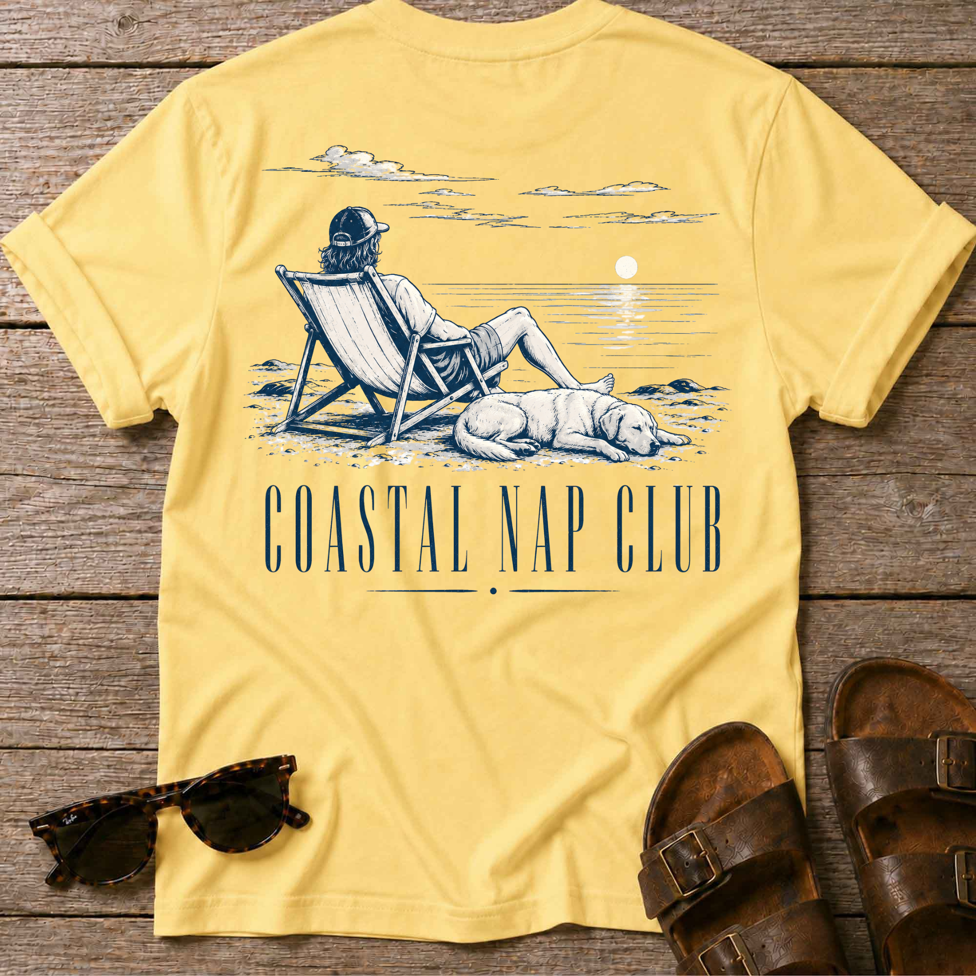 Coastal Nap Club Him T-Shirt