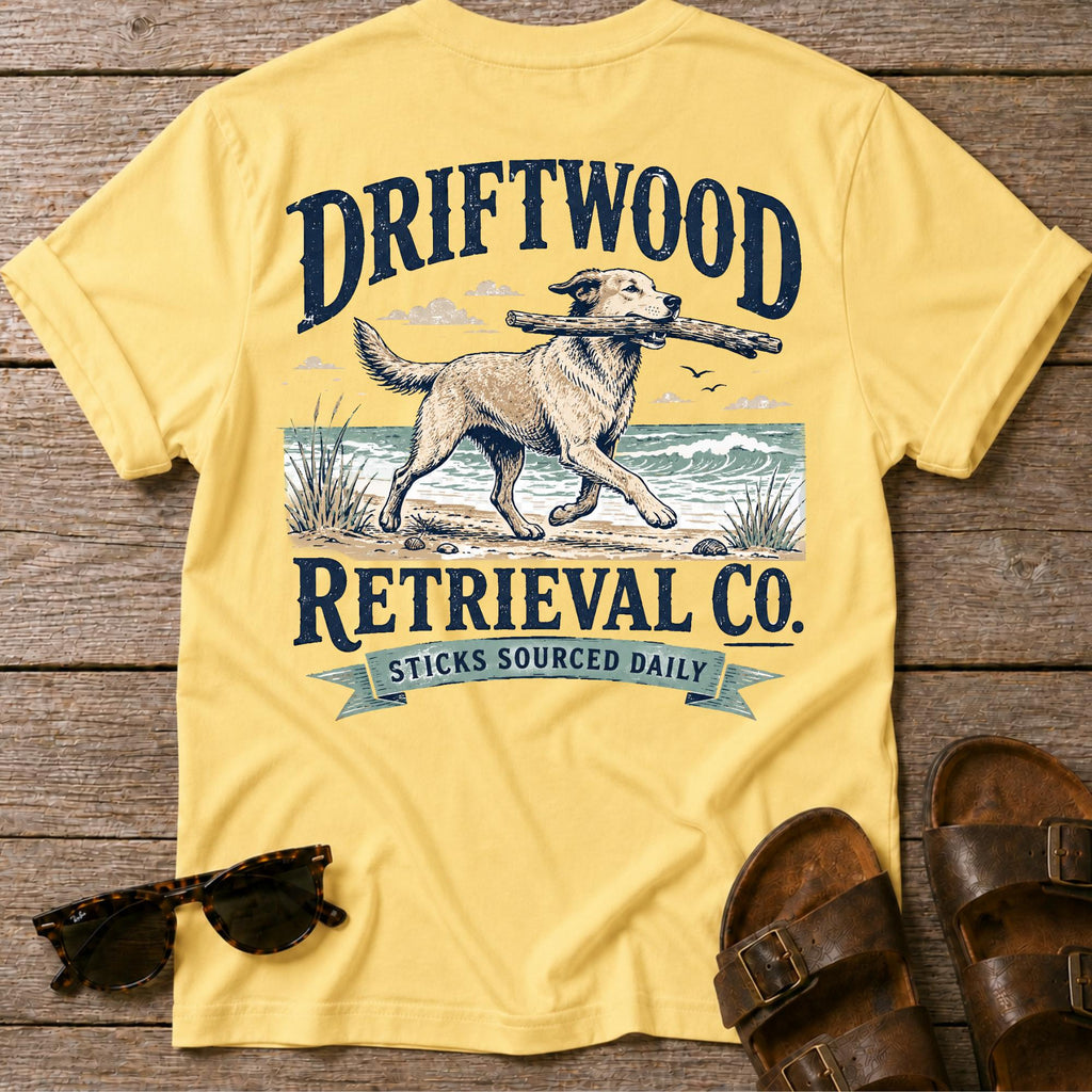Driftwood Retriever BACK DESIGN