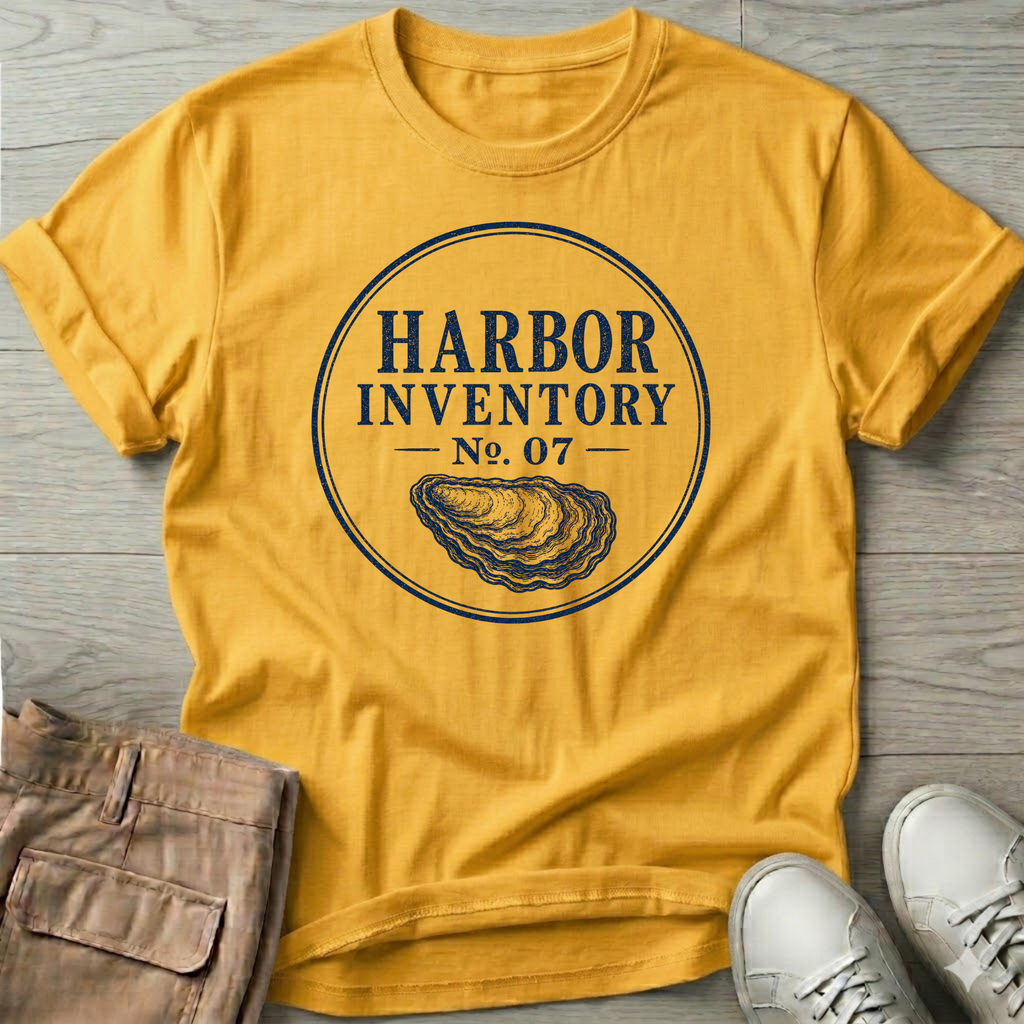 Harbor Inv Oyster BACK DESIGN T-Shirt