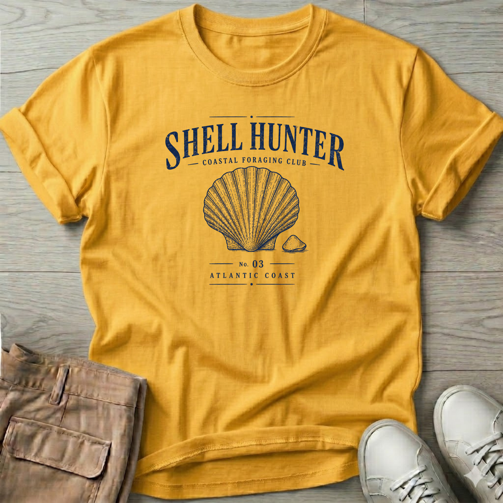 Shell Hunter Beach T-Shirt
