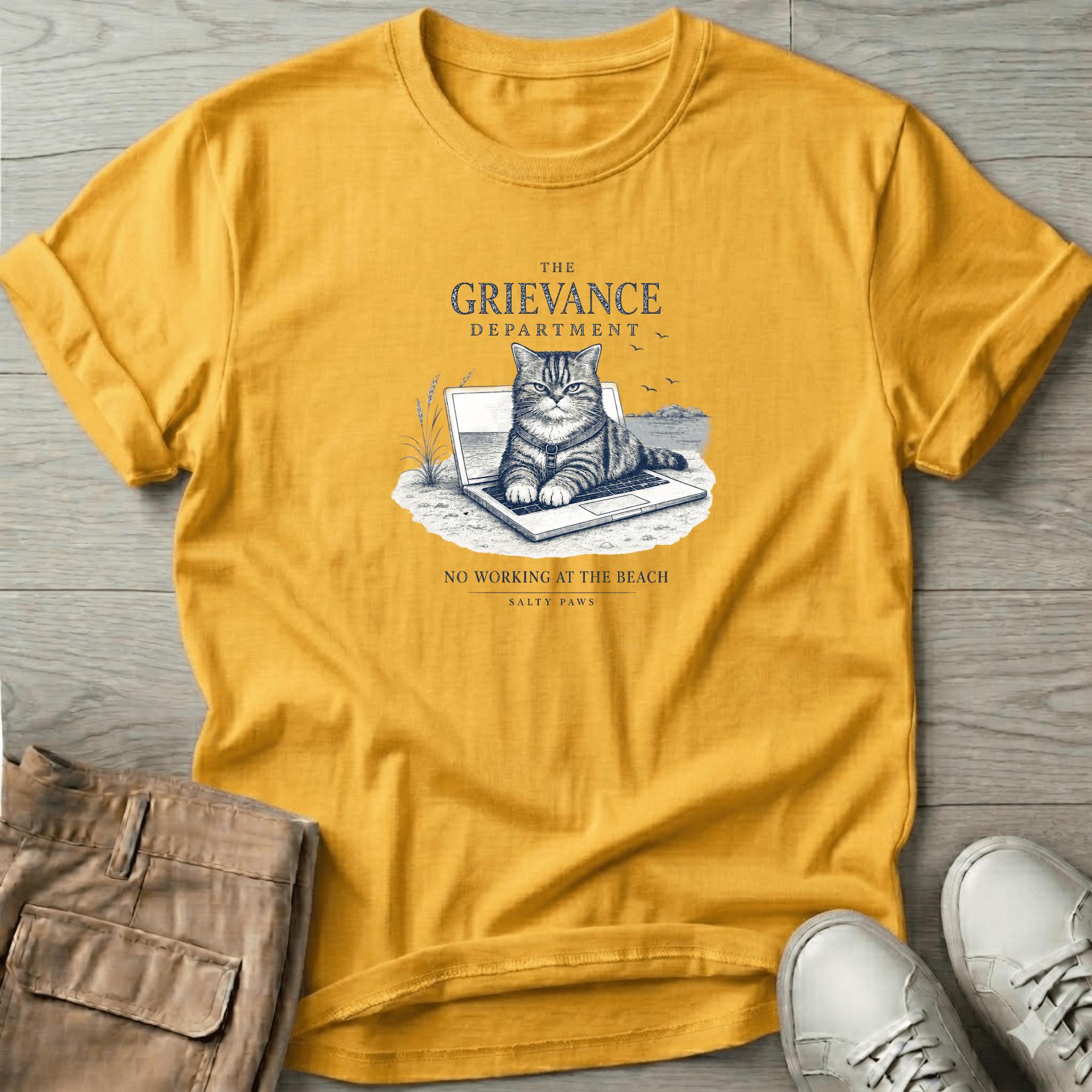 Grievance No Working Cat T-Shirt