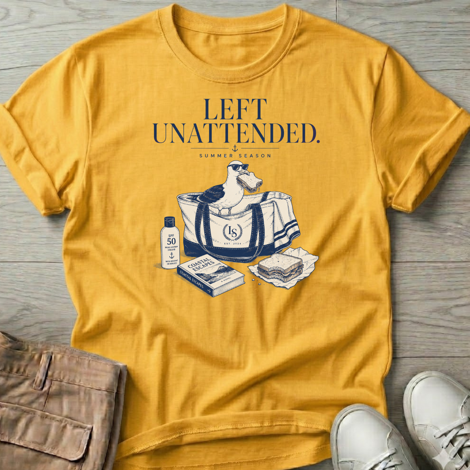 Left Unattended T-Shirt