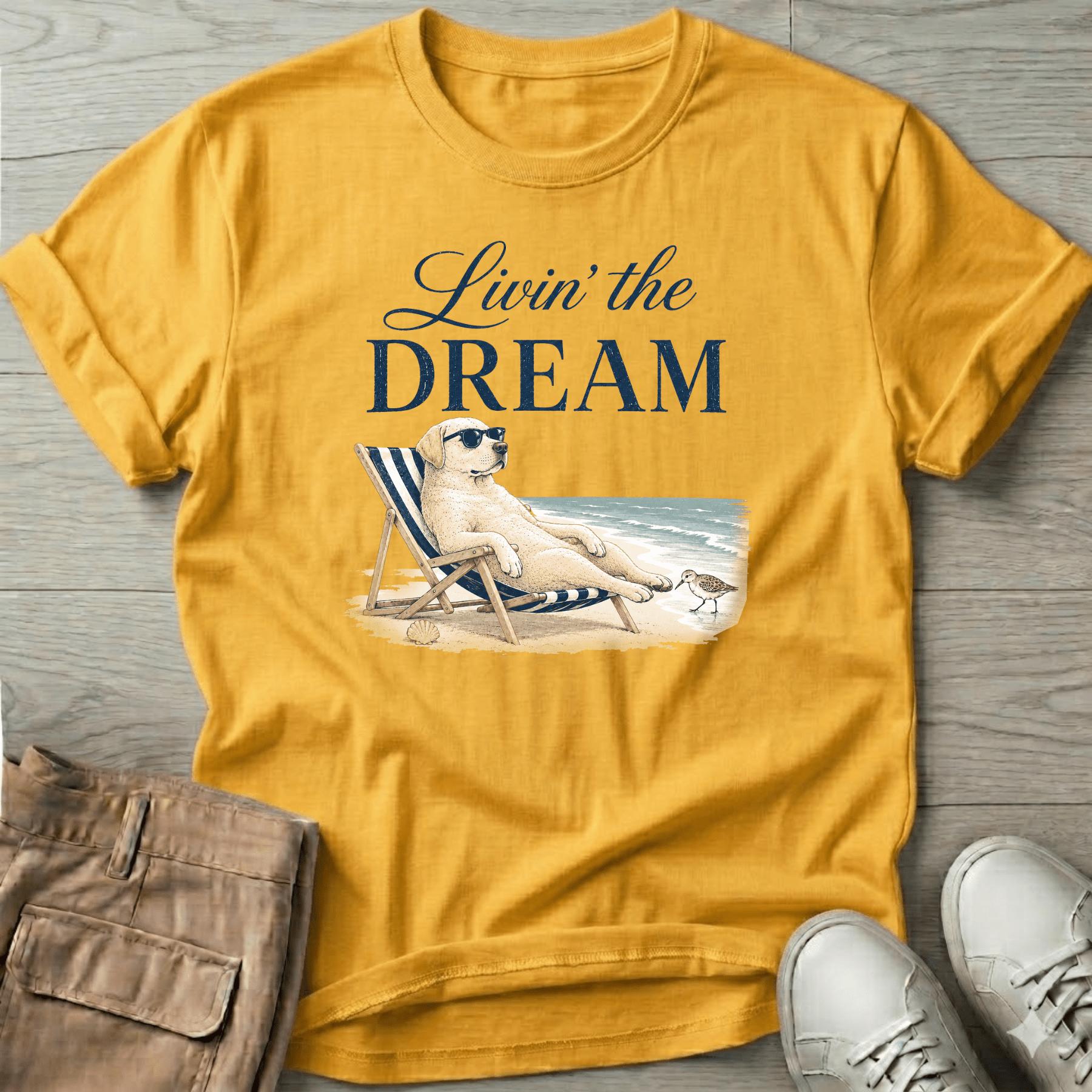 Livin the Dream Golden T-Shirt
