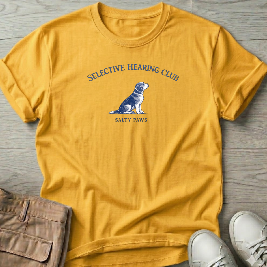 Selective Hearing Beagle T-Shirt