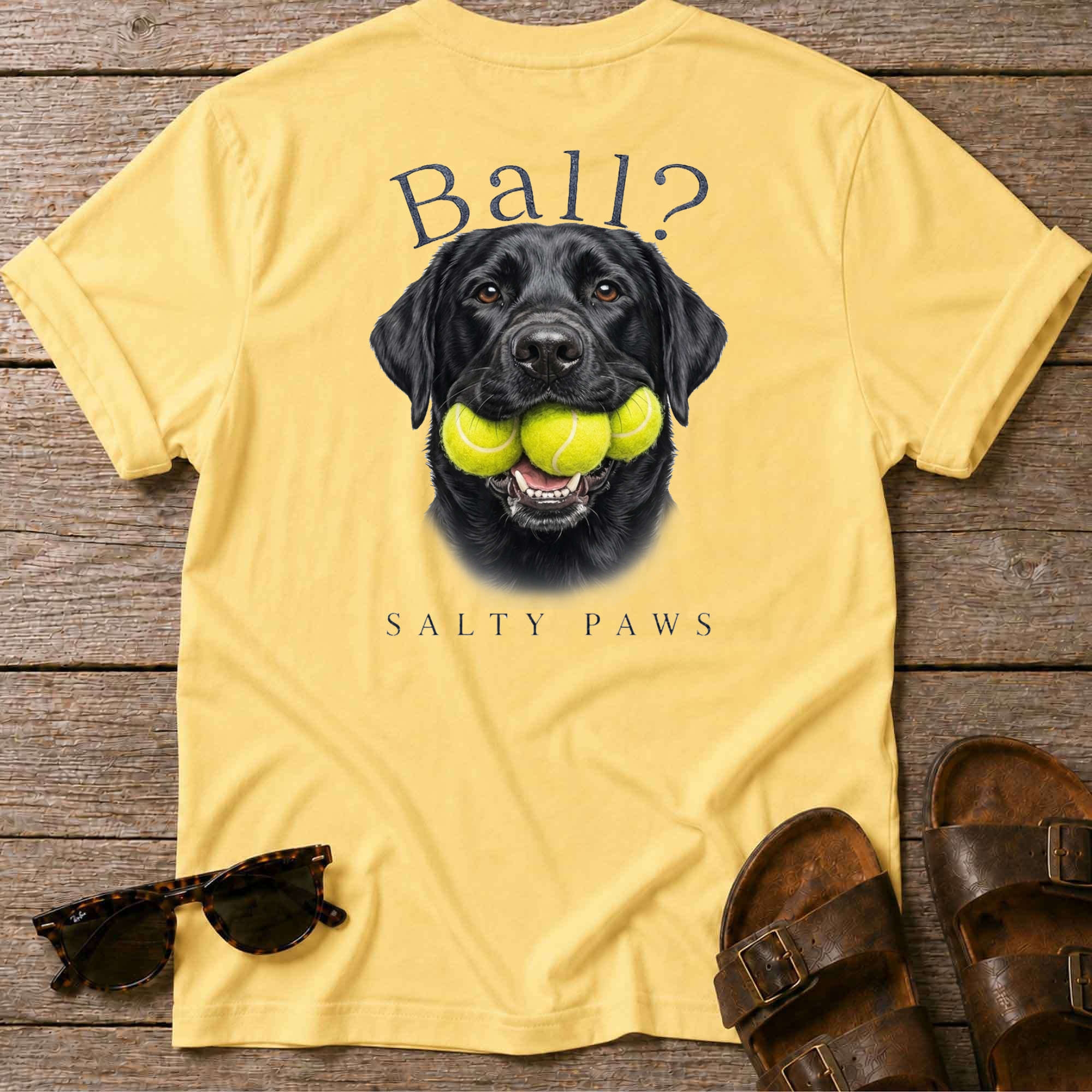 Ball? Black Lab T-Shirt