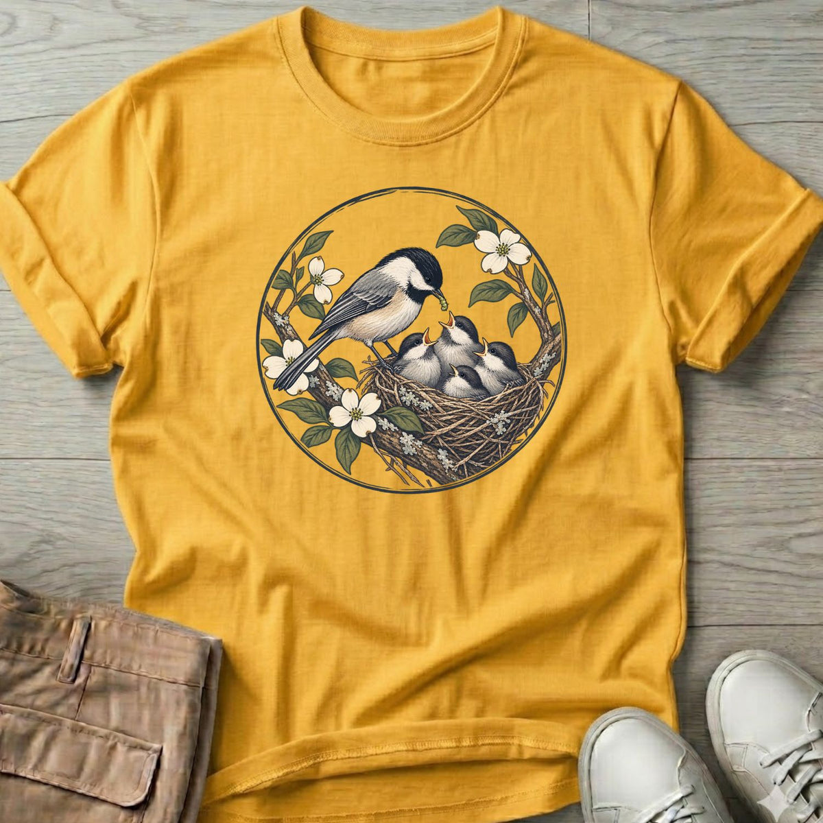 Chickadee & Chicks T-Shirt