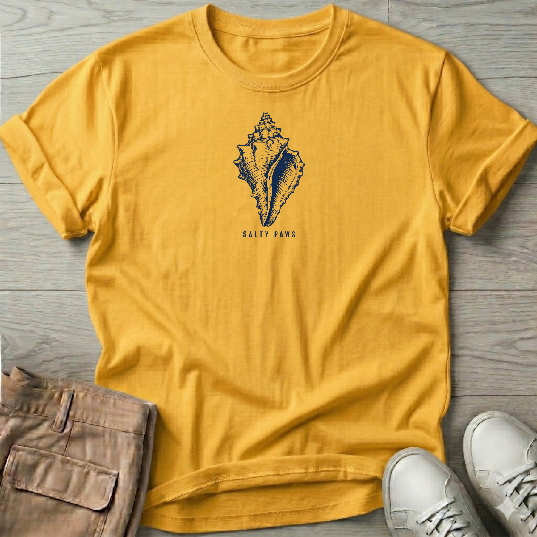 Conche Shell T-Shirt — Art Tee
