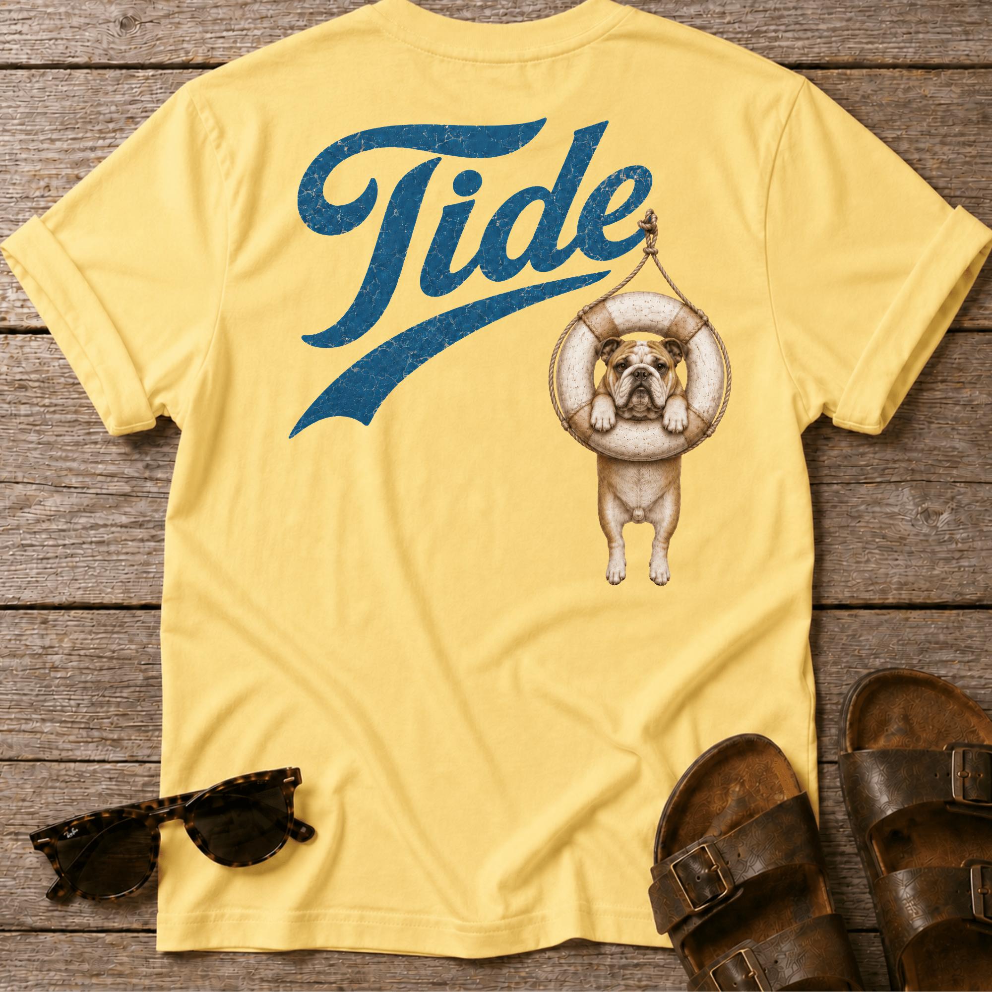 Tide English Bulldog Tube BACK DESIGN