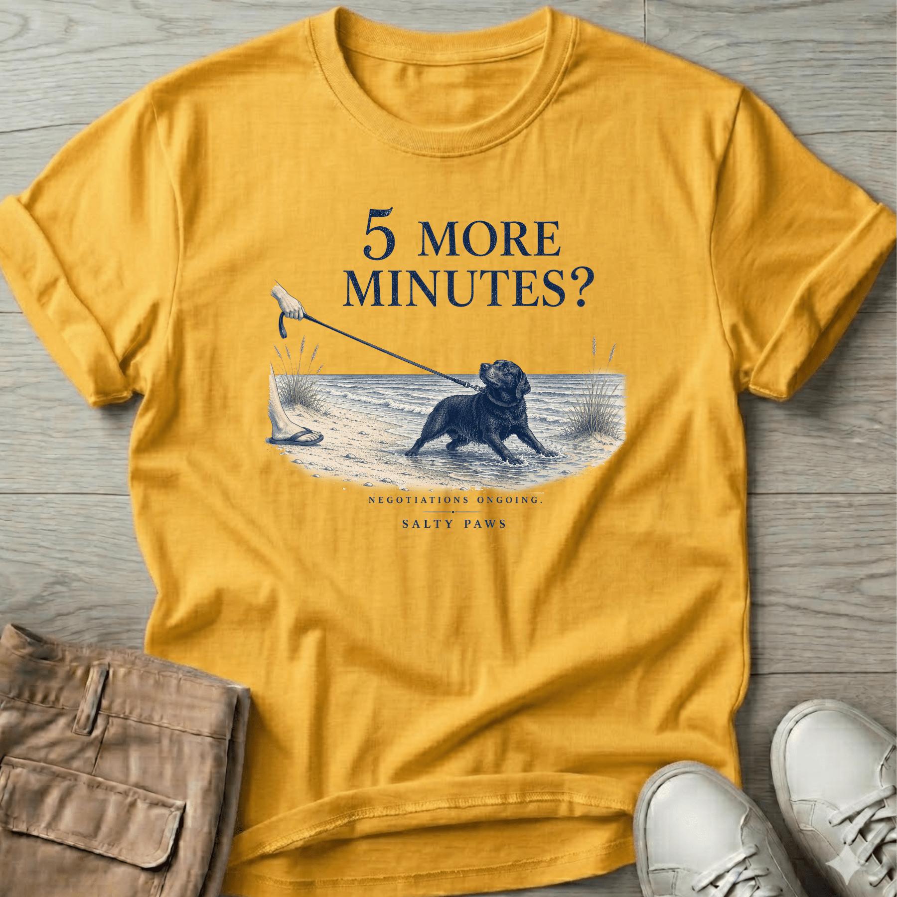 5 More Minutes? Labrador T-Shirt