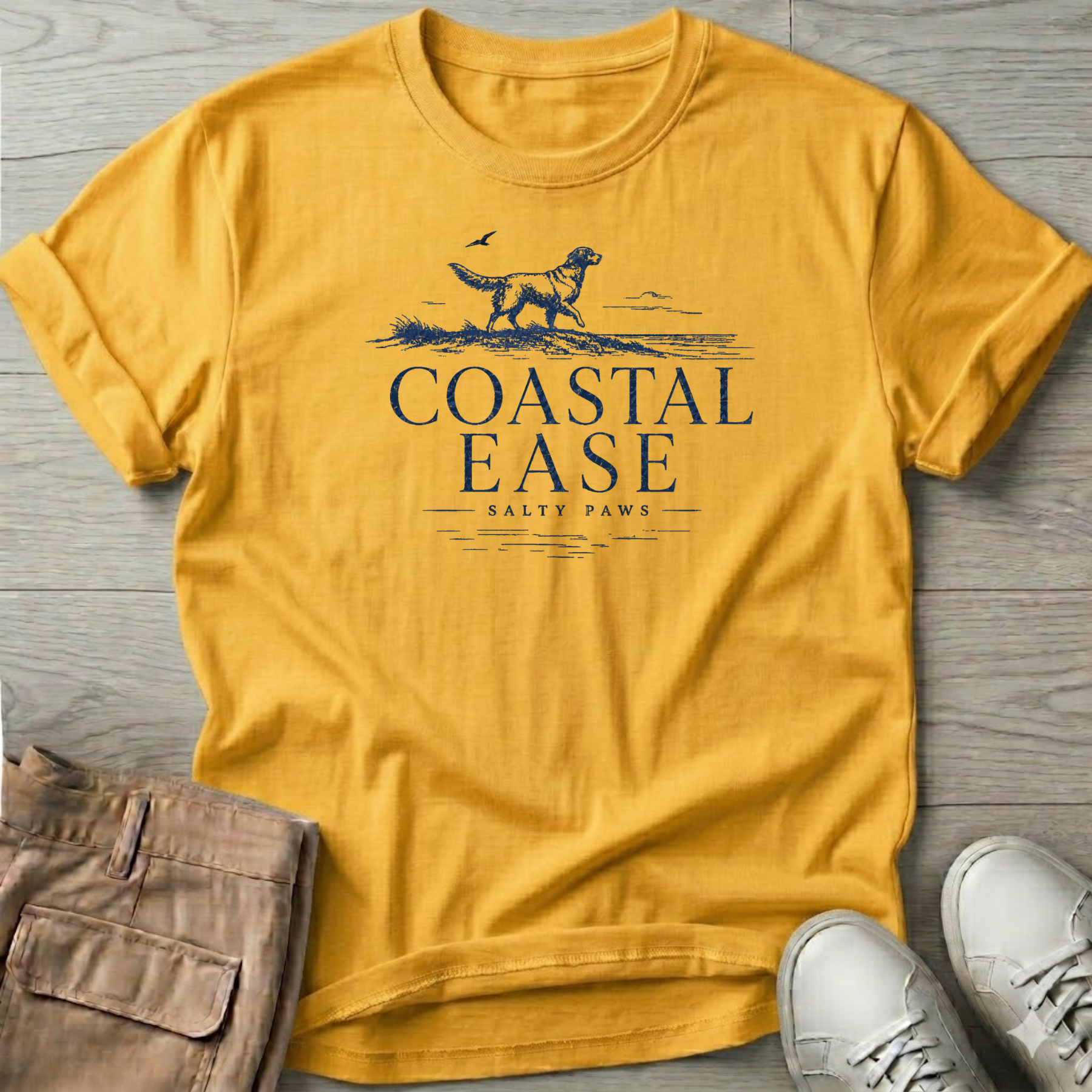 Coastal Ease Dog T-Shirt