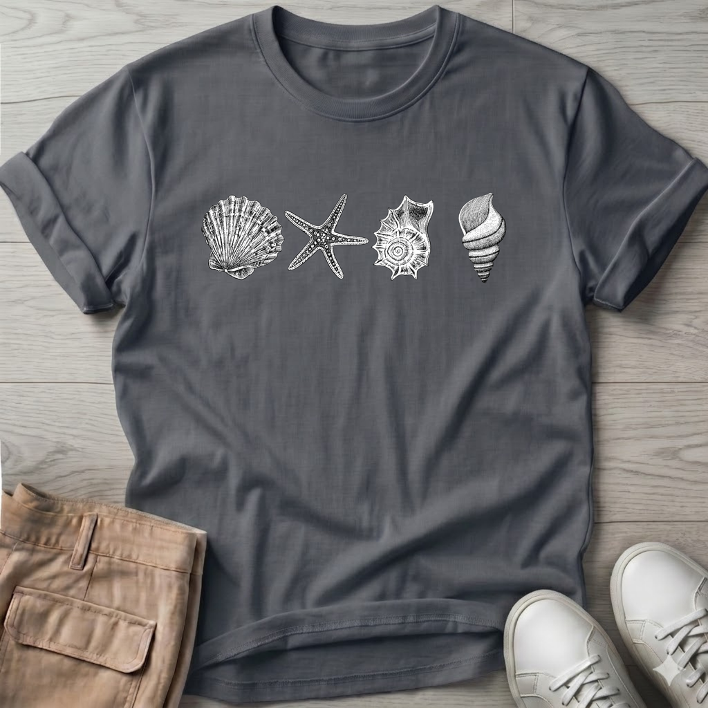 4 Seashells T-Shirt
