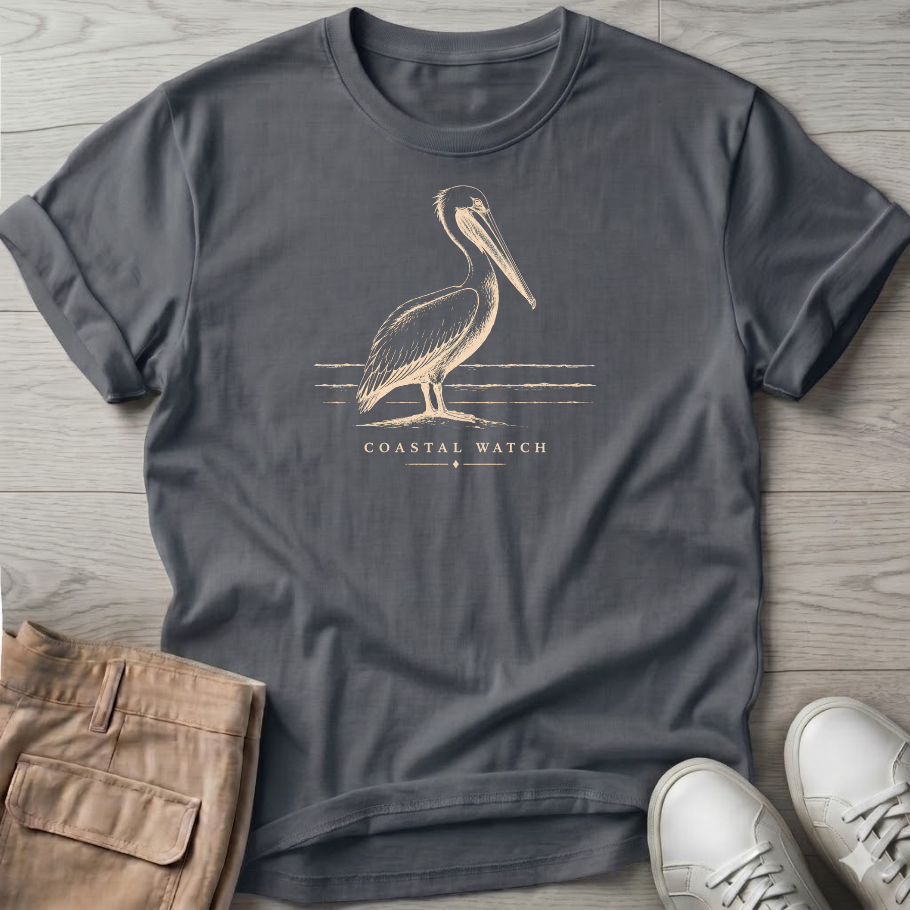 Pelican Standing Tee