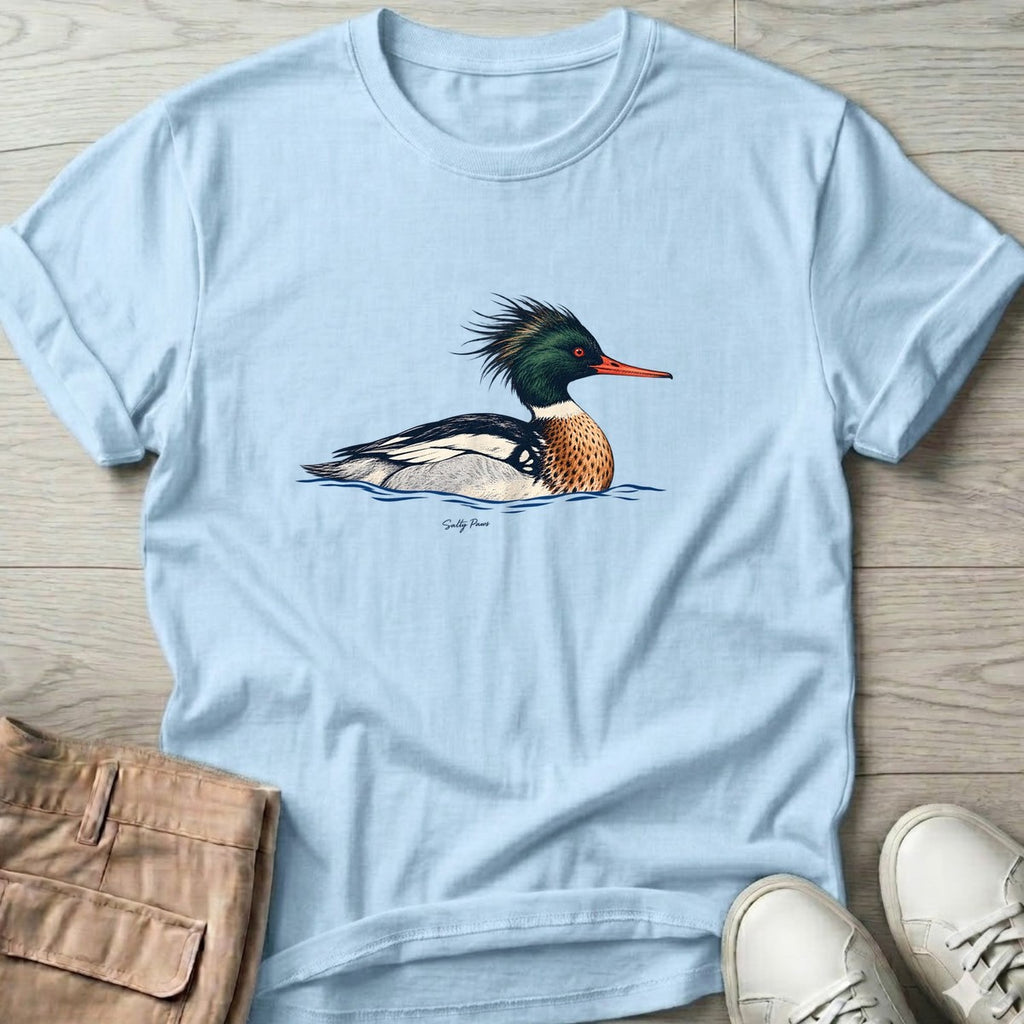 Merganser T-Shirt in Light Blue