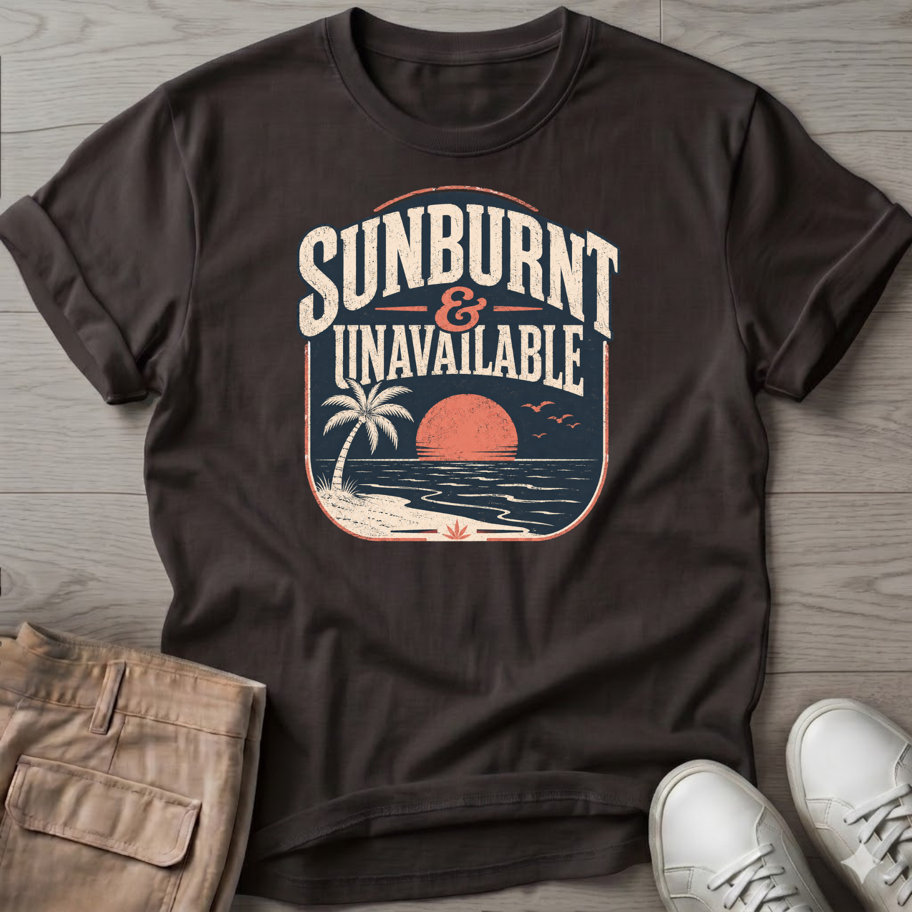 Sunburnt and Unavailable T-Shirt