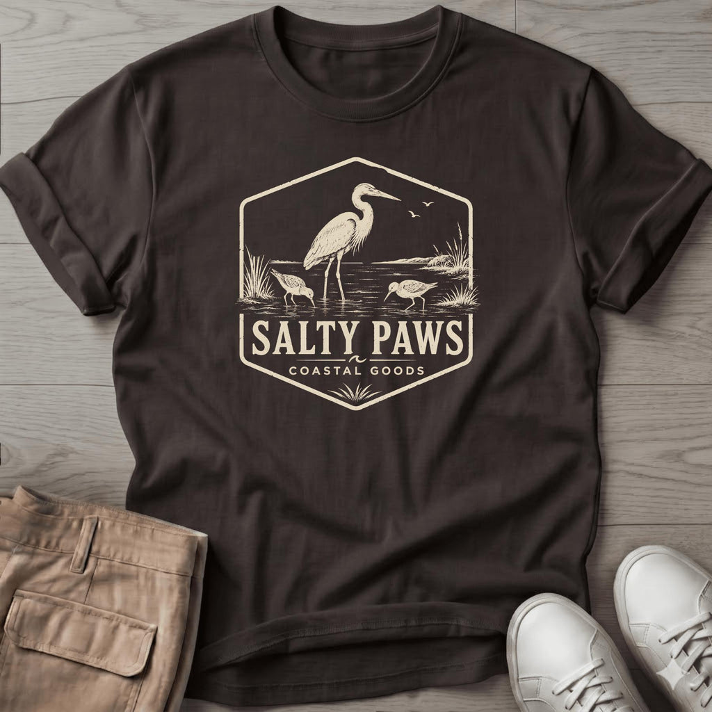 SP Egret Shorebird Shorebirds T-Shirt