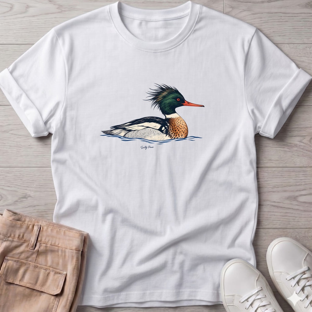 Merganser T-Shirt in White