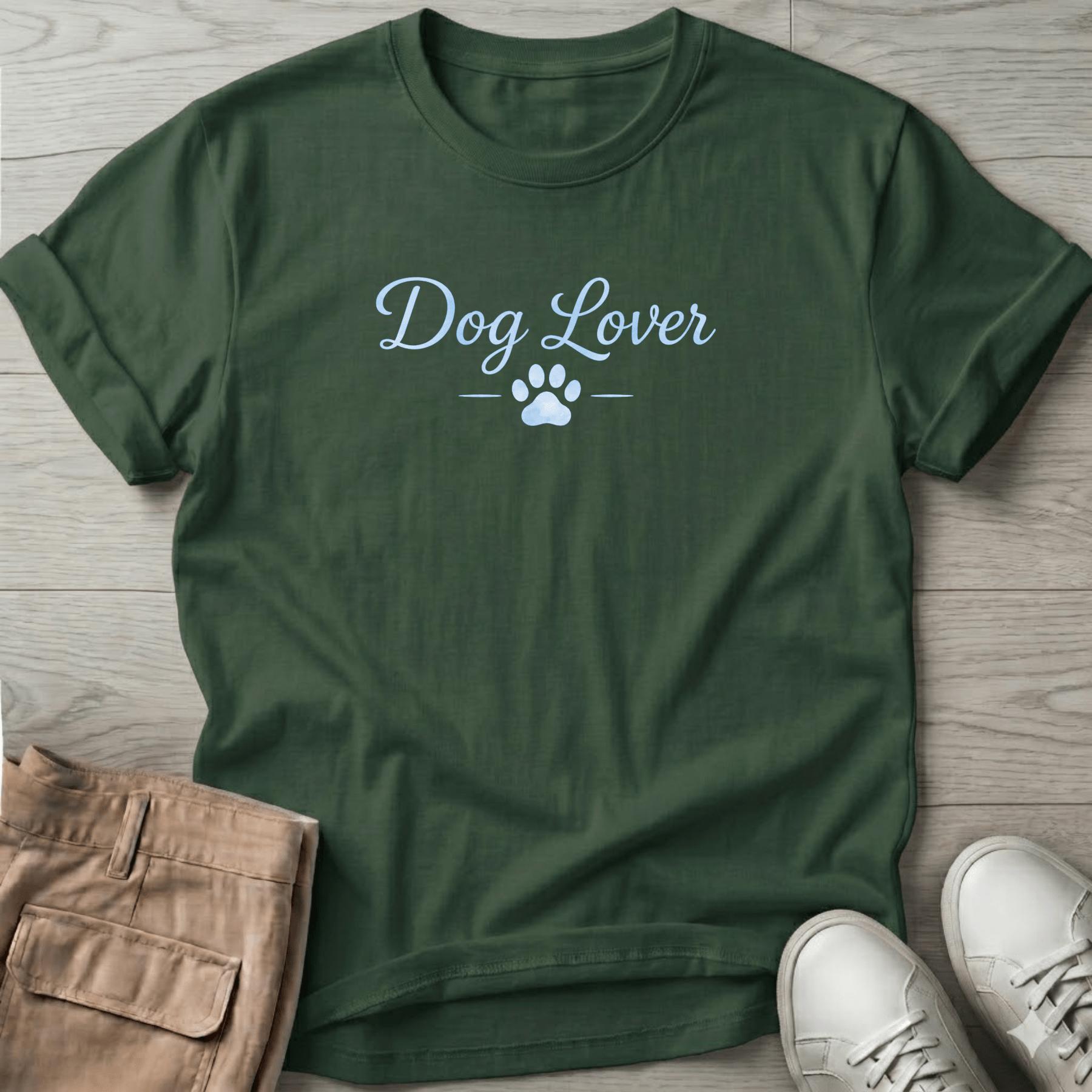 Dog Lover (Paw)T-Shirt Vacation
