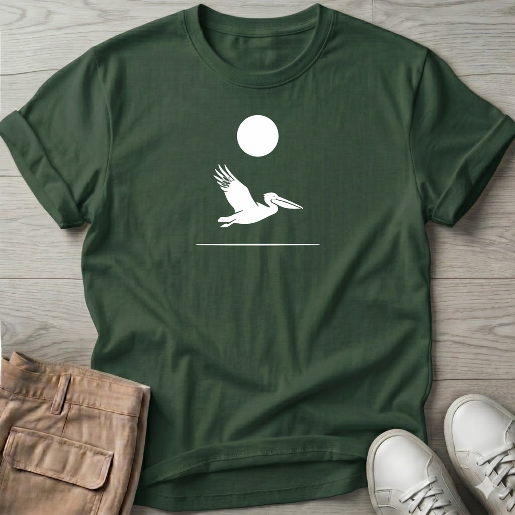 Pelican in Flight T-Shirt